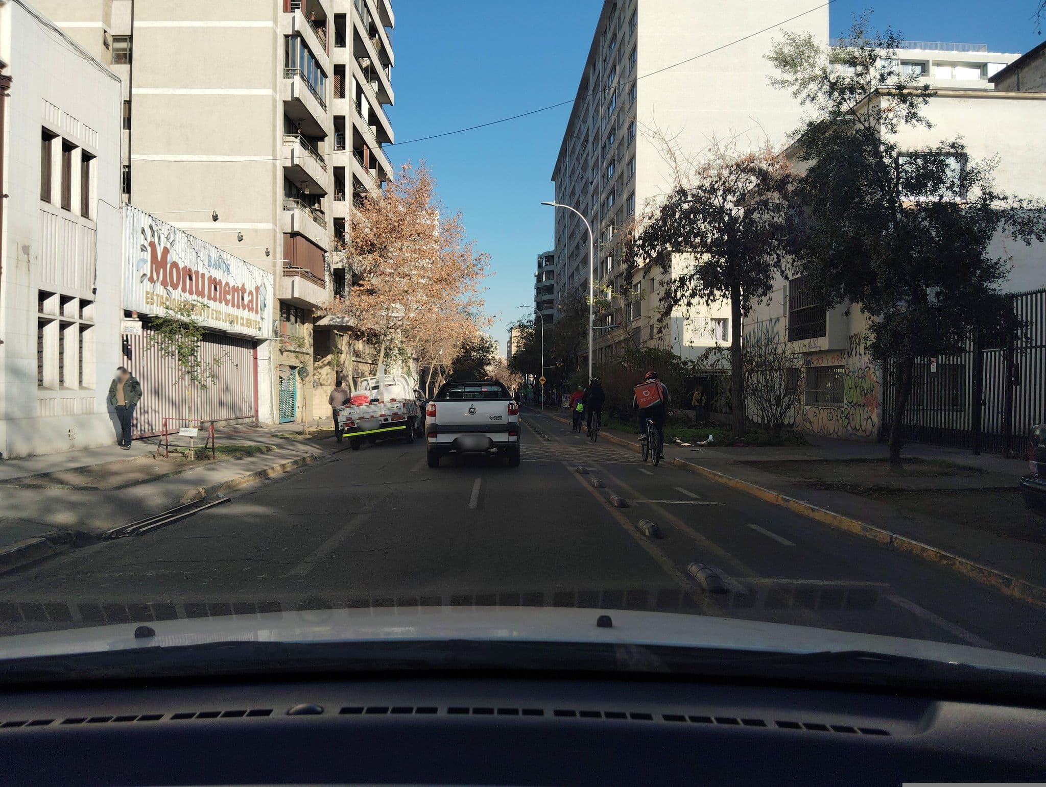 Street view near Hotel Forever, Santiago — © ariellopez (CC BY-SA · Mapillary)