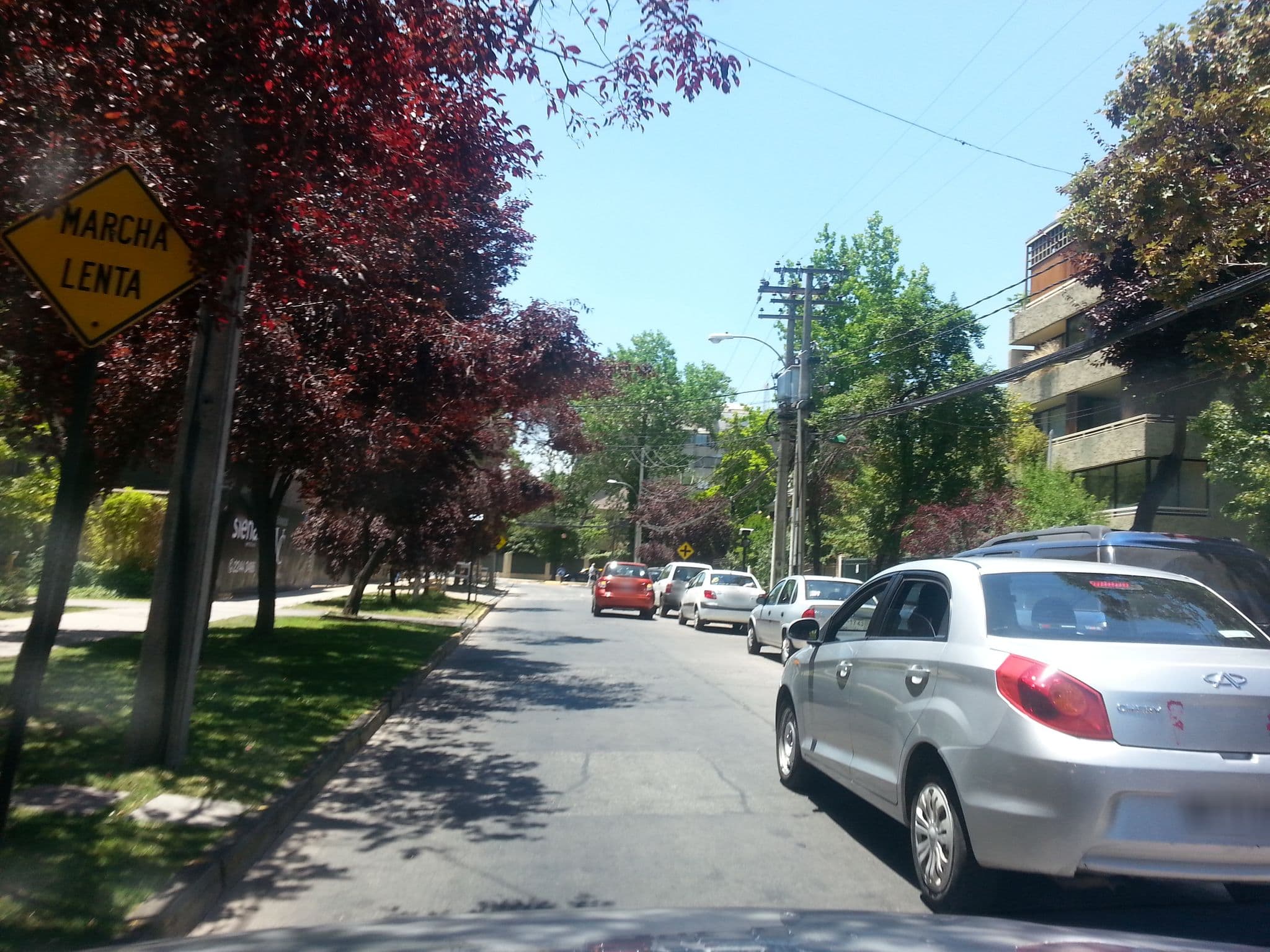 Street view near Suites Providencia, Ñuñoa — © juliocosta (CC BY-SA · Mapillary)
