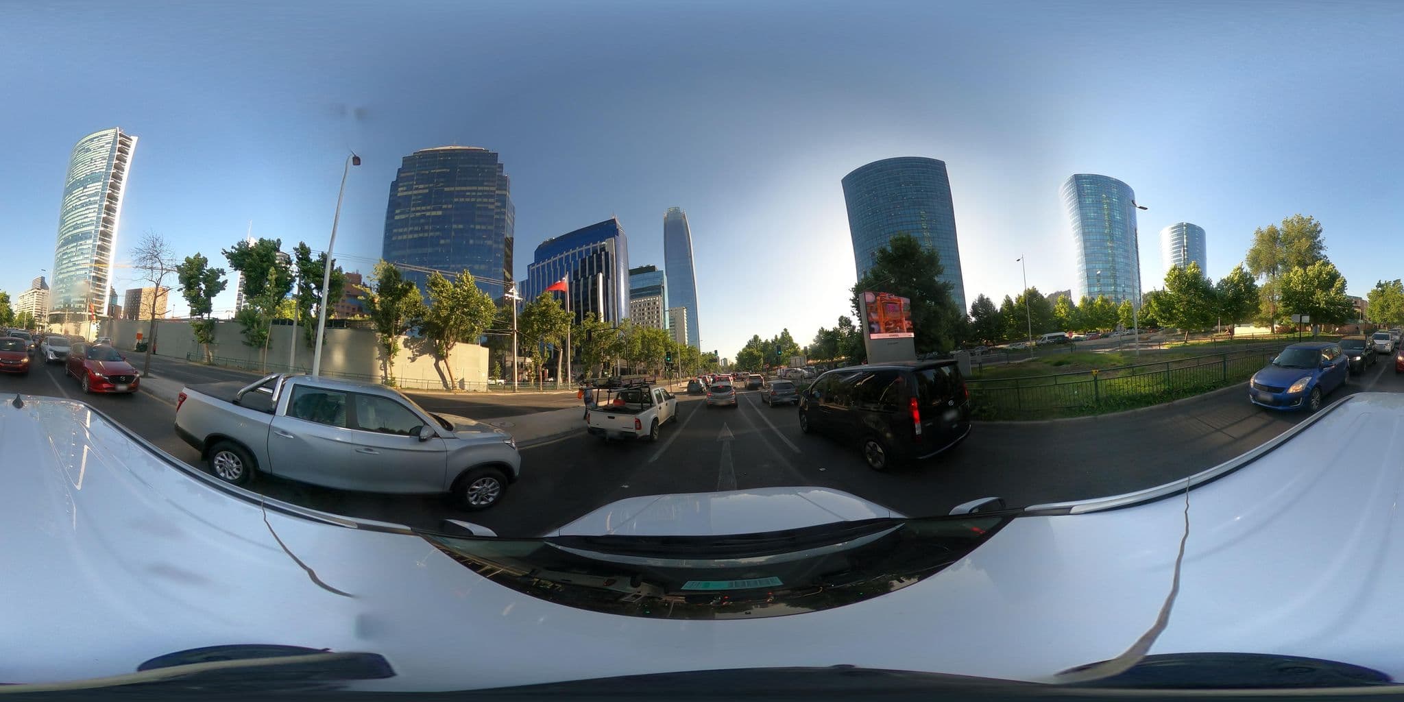 Street view near Salón Tupungato, Ñuñoa — © kaart_360 (CC BY-SA · Mapillary)