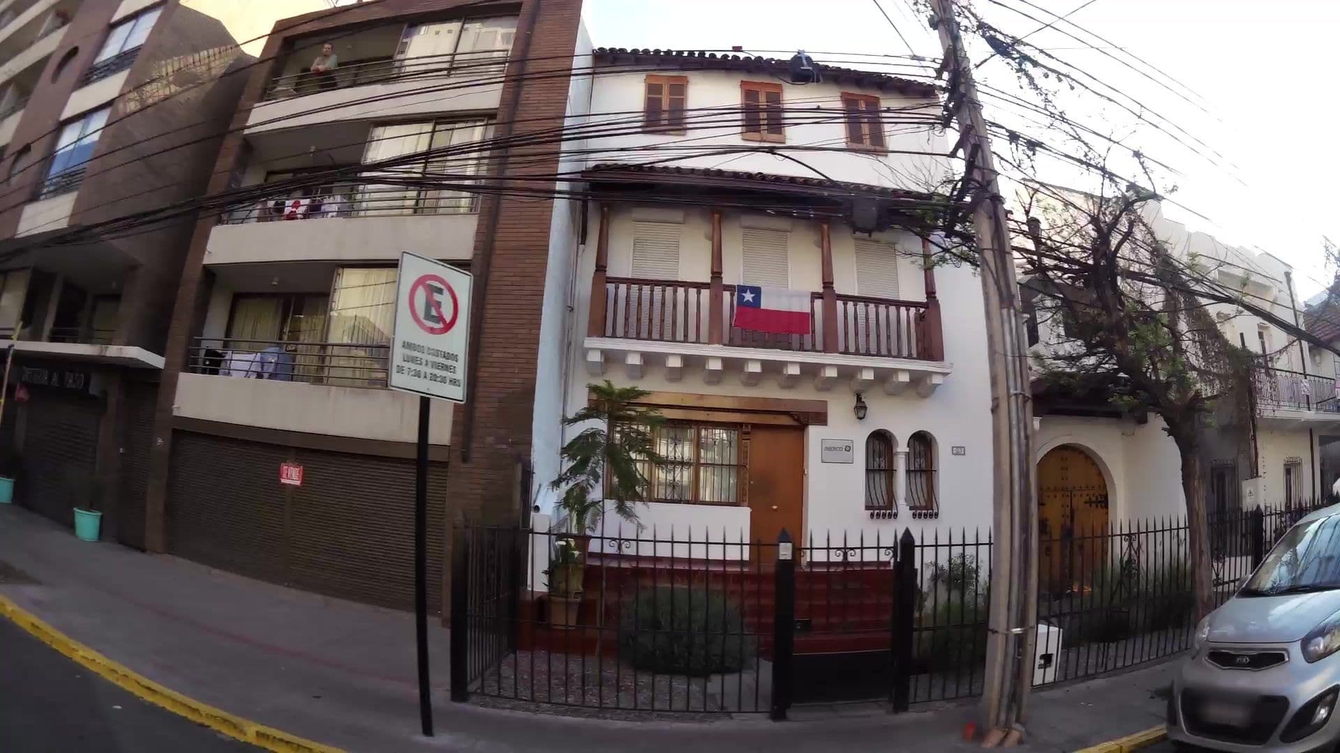 Street view near Casadetodos B&B, Ñuñoa — © kaartcam (CC BY-SA · Mapillary)