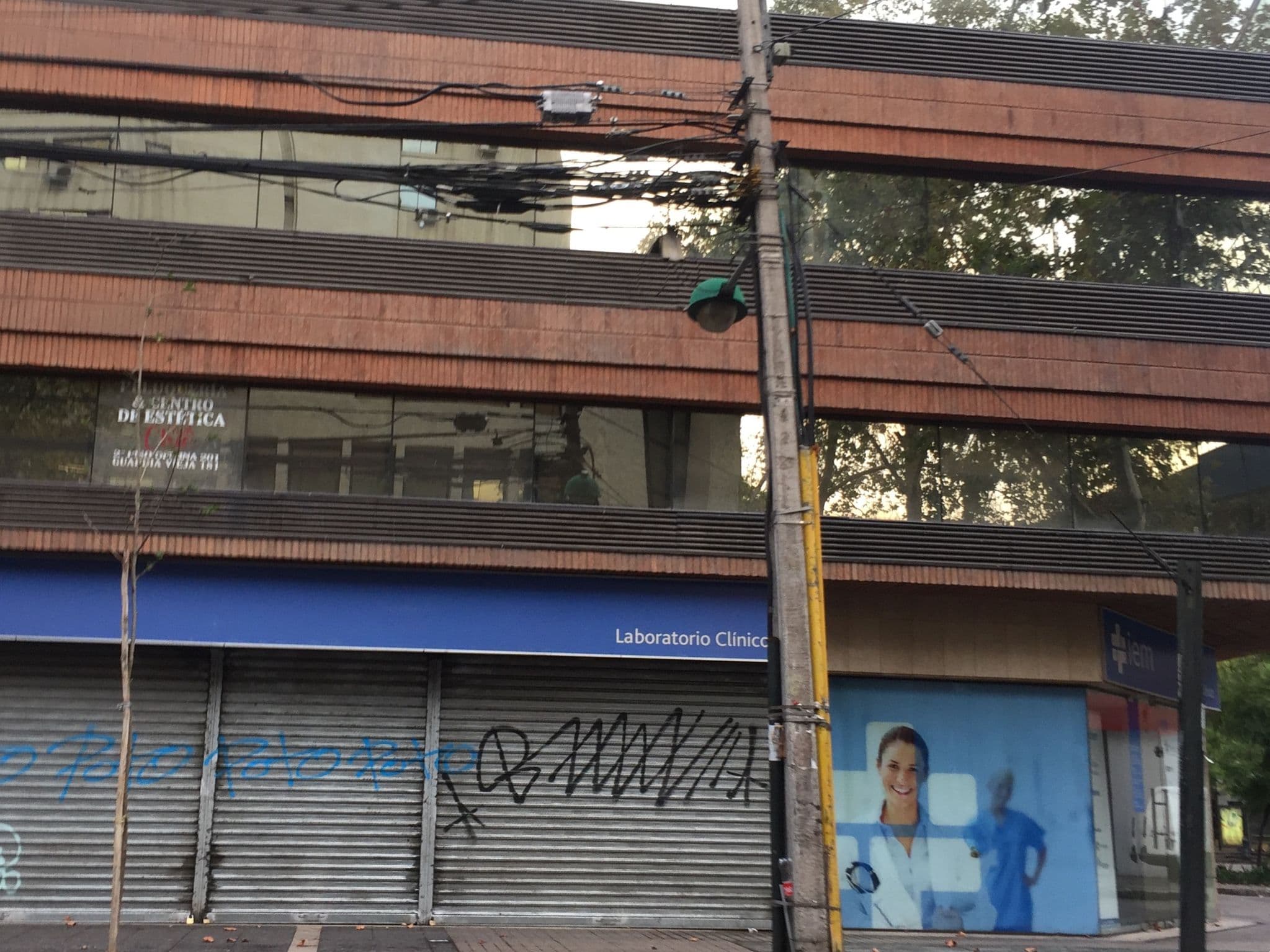 Street view near Apart Hotel QR Providencia Suites, Ñuñoa — © chachafish (CC BY-SA · Mapillary)