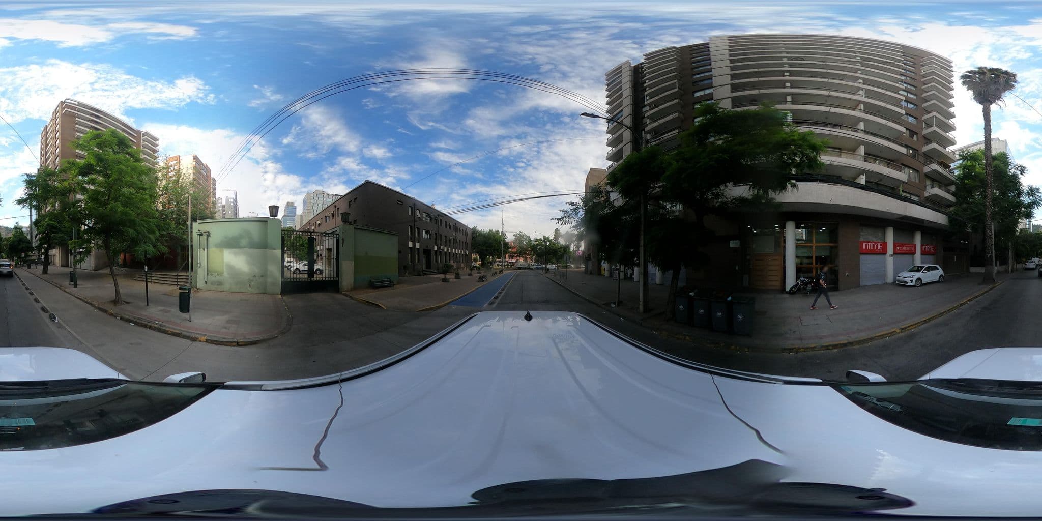Street view near Apartamentos Amoblados Santa Beatriz, Ñuñoa — © kaart_360 (CC BY-SA · Mapillary)