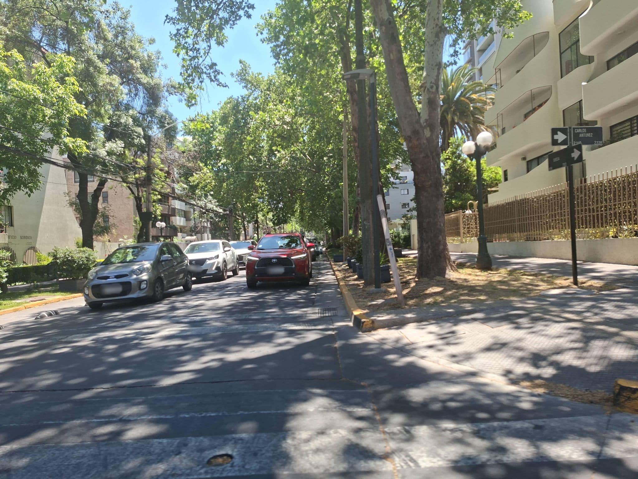 Street view near Departamento Providencia Santiago, Ñuñoa — © mapillarystgo81 (CC BY-SA · Mapillary)