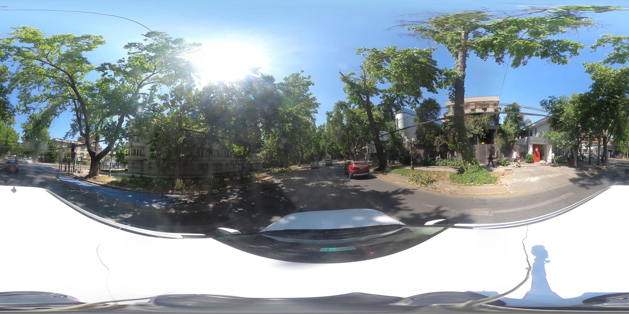 Street view near Apartamento Familiar Ricardo Lyon, Ñuñoa — © kaart_360 (CC BY-SA · Mapillary)