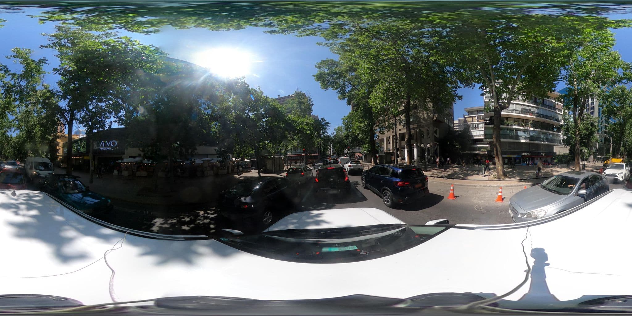 Street view near Santiago Inn Providencia, Ñuñoa — © kaart_360 (CC BY-SA · Mapillary)