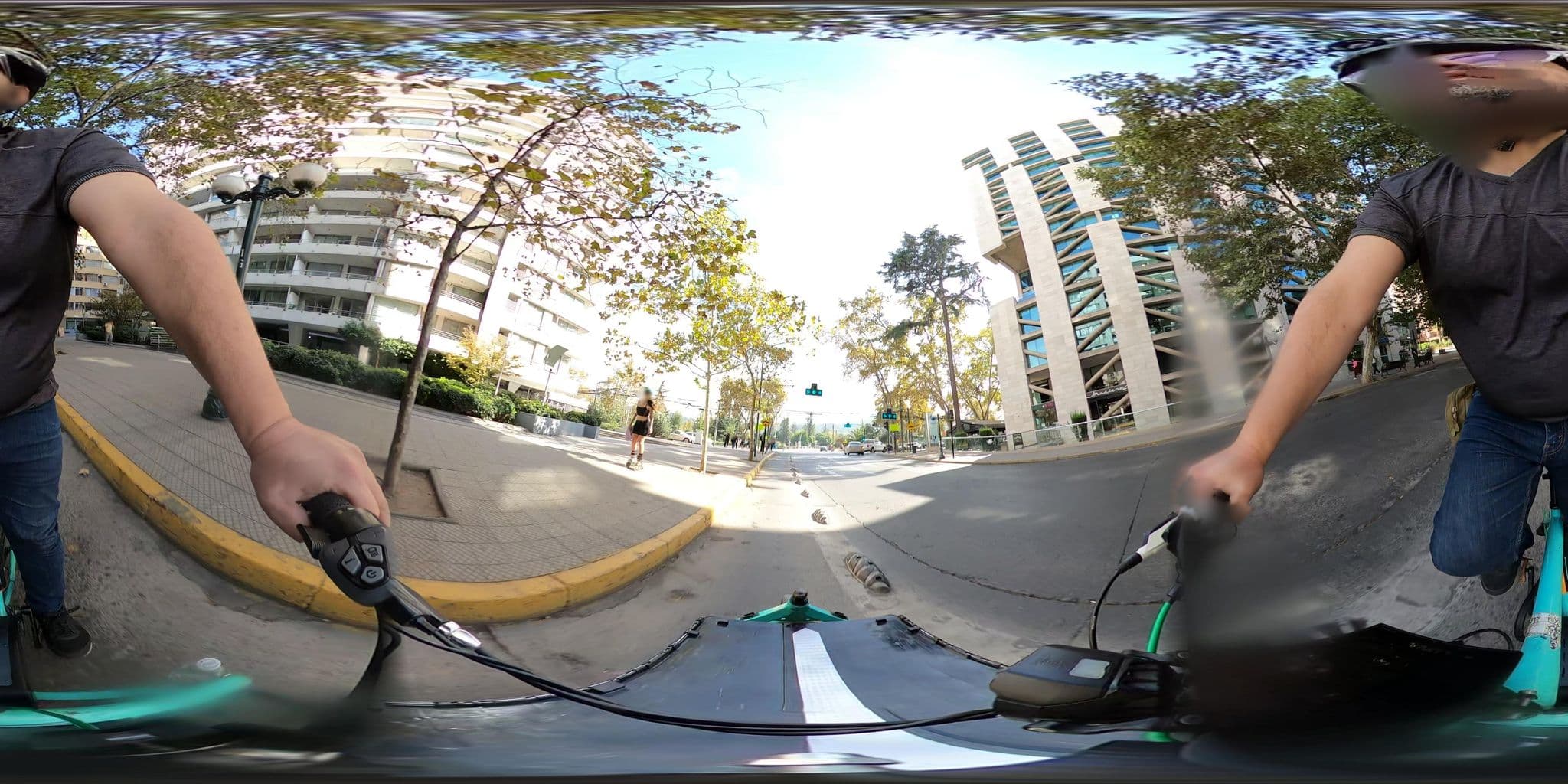 Street view near TraniApart Hotel Providencia, Ñuñoa — © ariellopez (CC BY-SA · Mapillary)