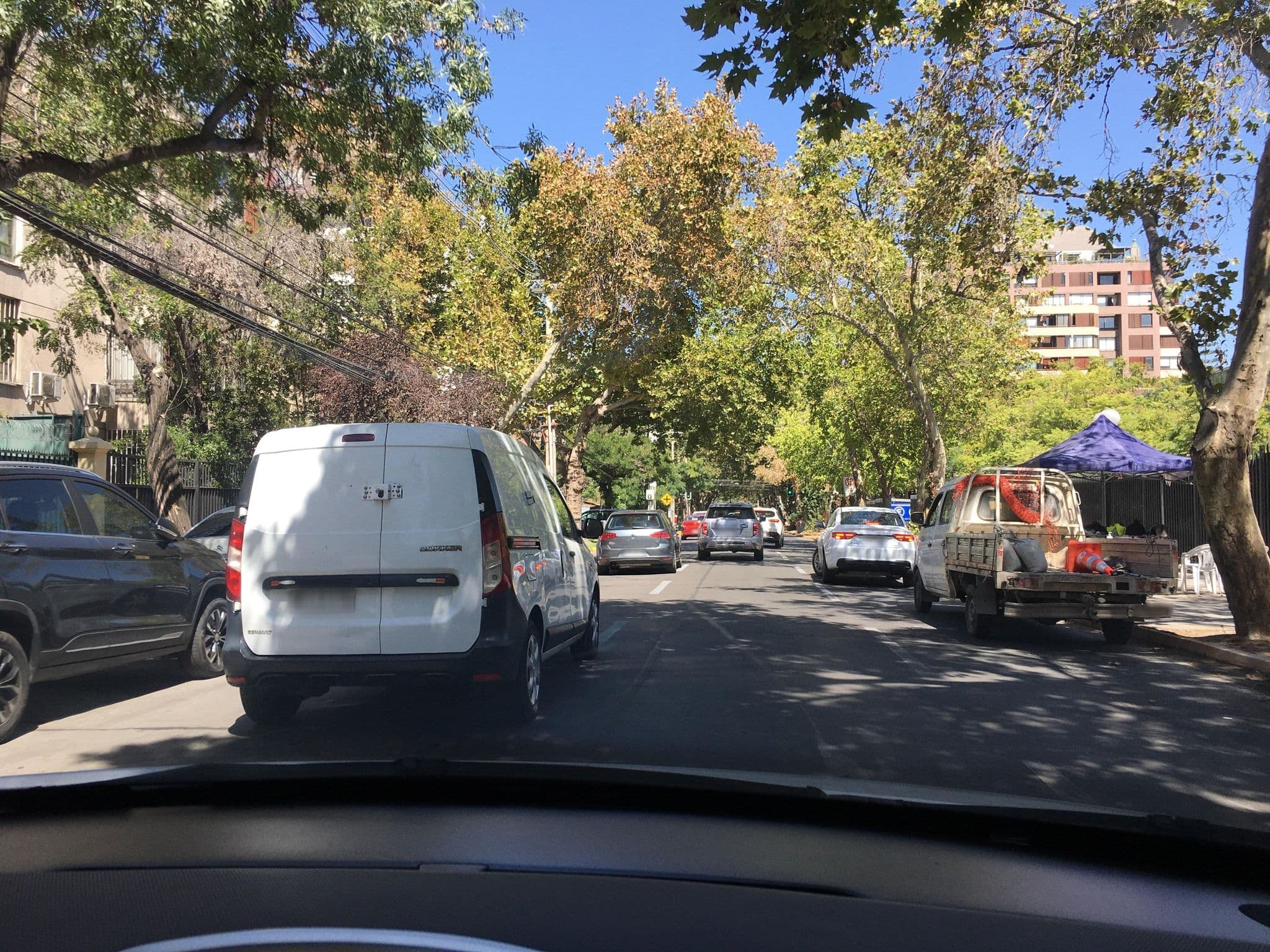 Street view near Residencias Universitarias, Ñuñoa — © ariellopez (CC BY-SA · Mapillary)