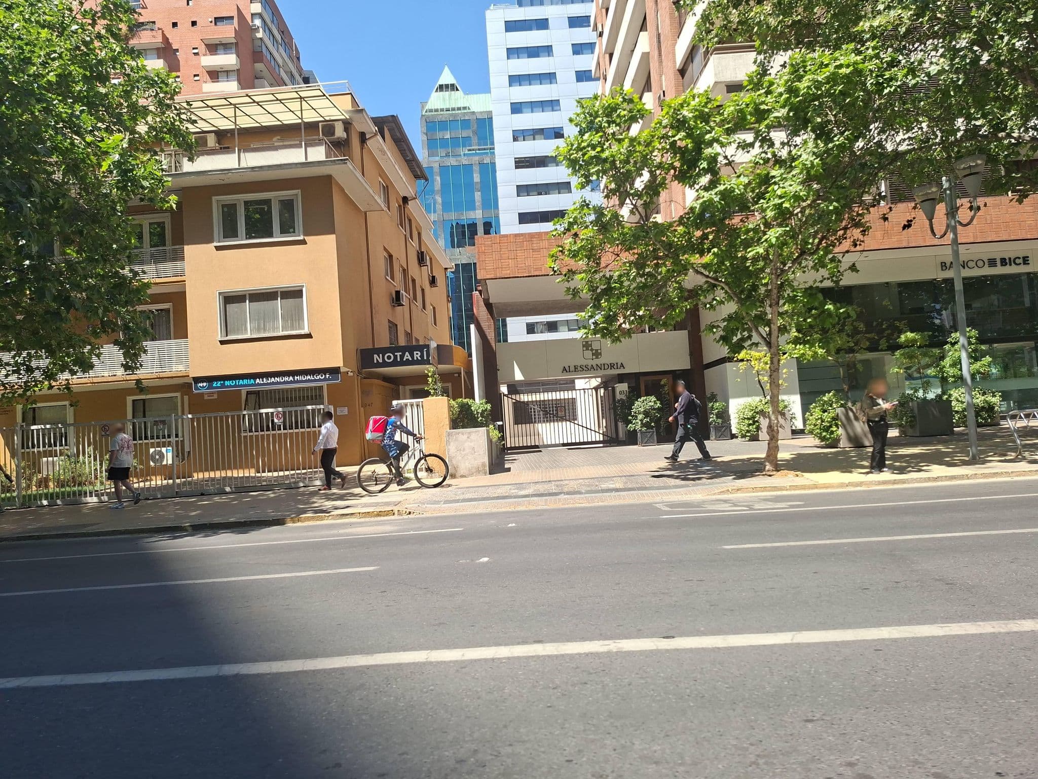 Street view near Turismo Alessandria Appart Hotel, Ñuñoa — © mapillarystgo81 (CC BY-SA · Mapillary)
