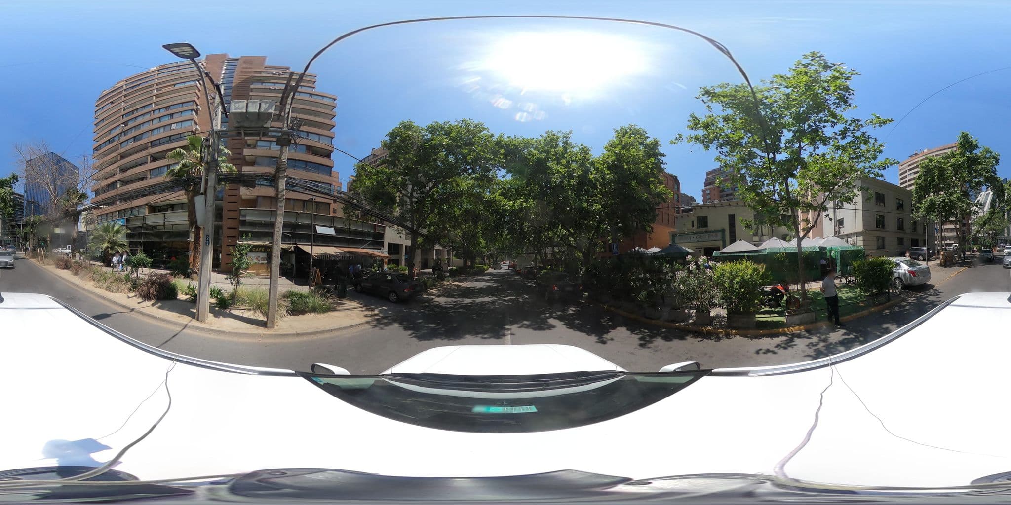 Street view near Encomenderos Suites - Apartamentos Amoblados, Ñuñoa — © kaart_360 (CC BY-SA · Mapillary)