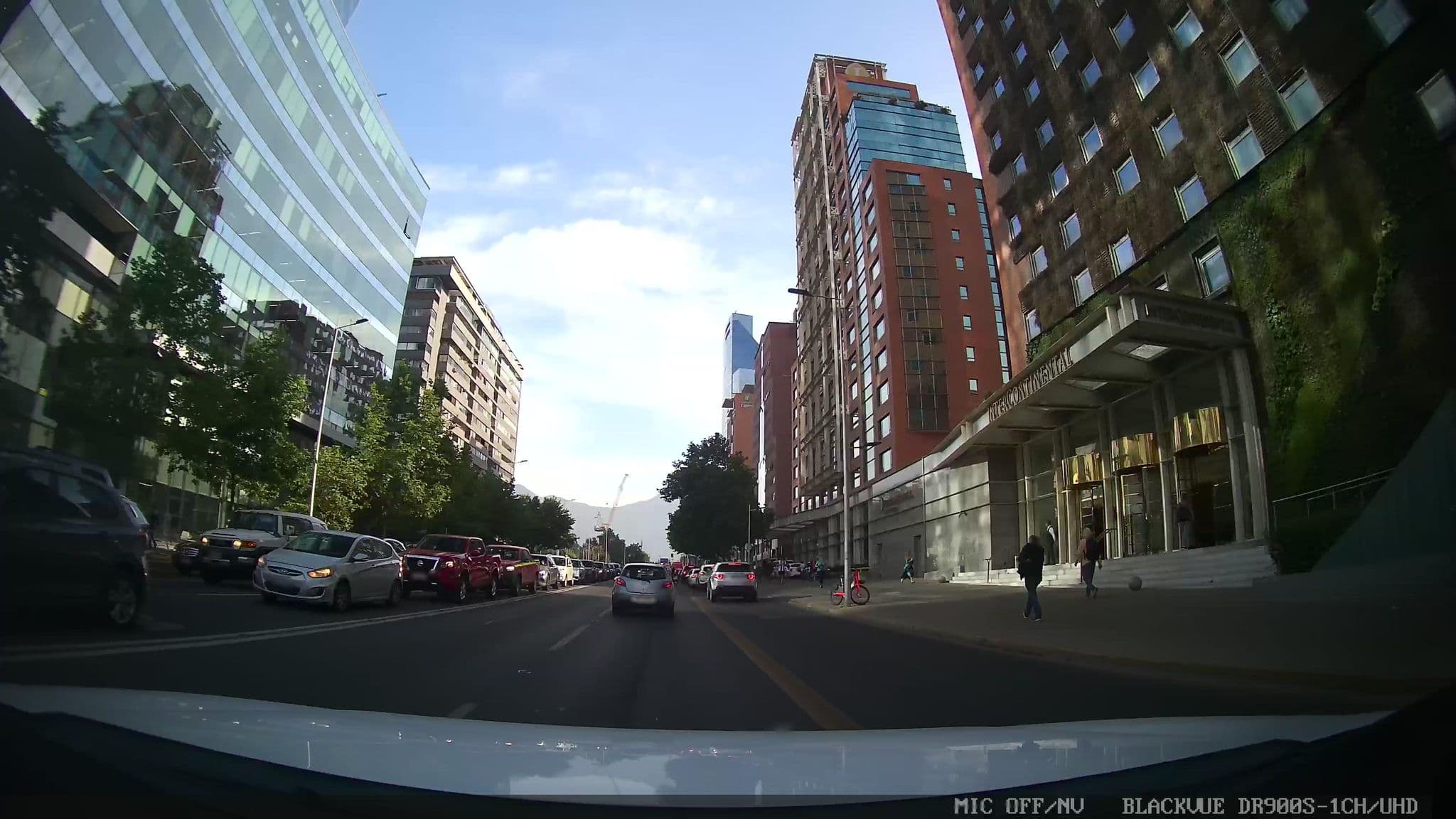 Street view near InterContinental Hotel Club Lounge, Ñuñoa — © kaart_1 (CC BY-SA · Mapillary)