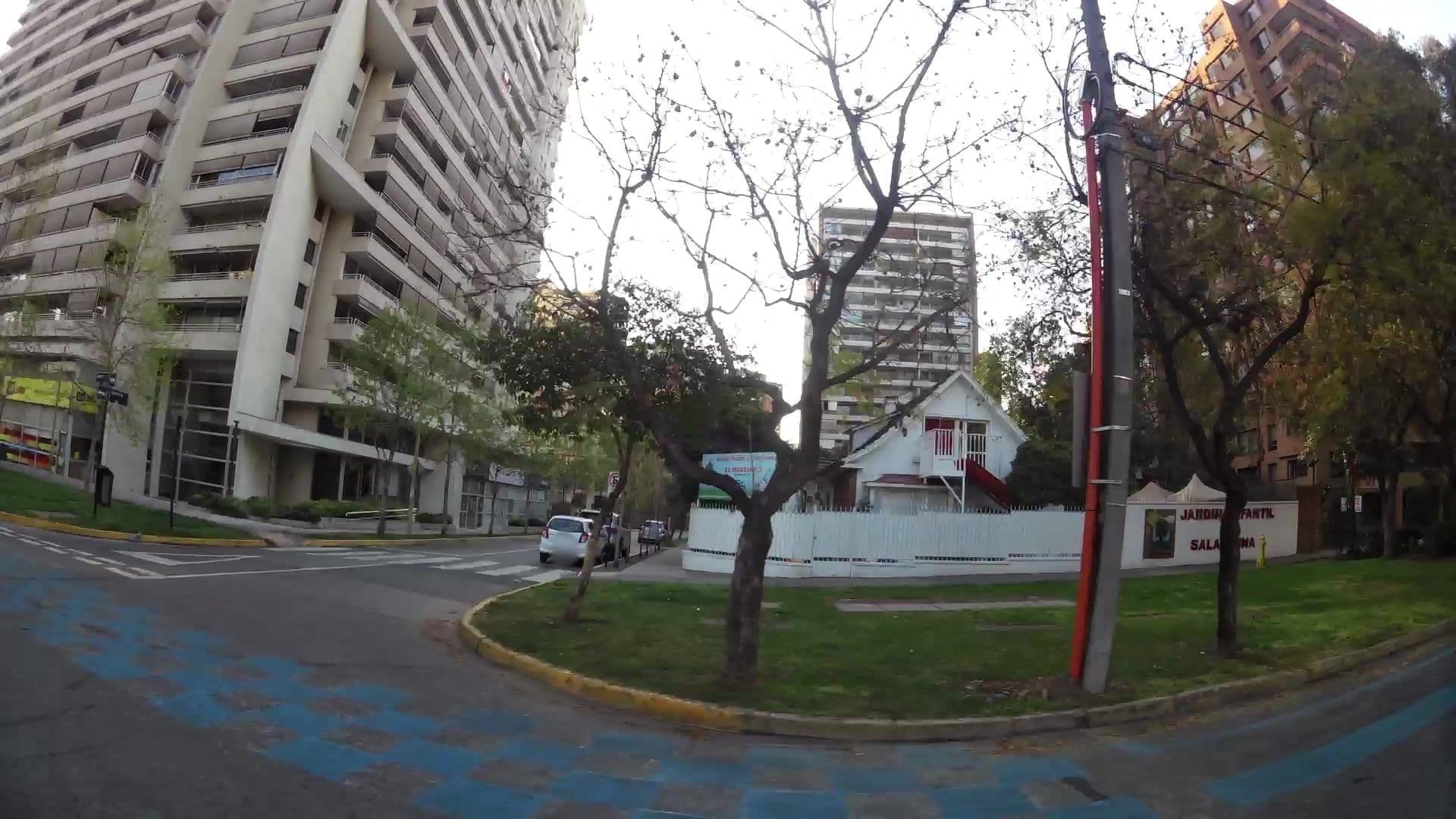Street view near Departamento Noruega, Ñuñoa — © kaartcam (CC BY-SA · Mapillary)