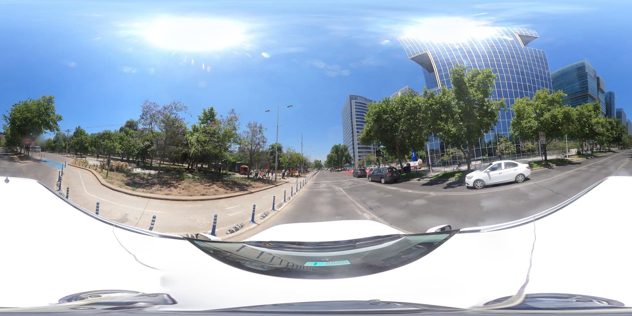 Street view near Enjoy, Ñuñoa — © kaart_360 (CC BY-SA · Mapillary)