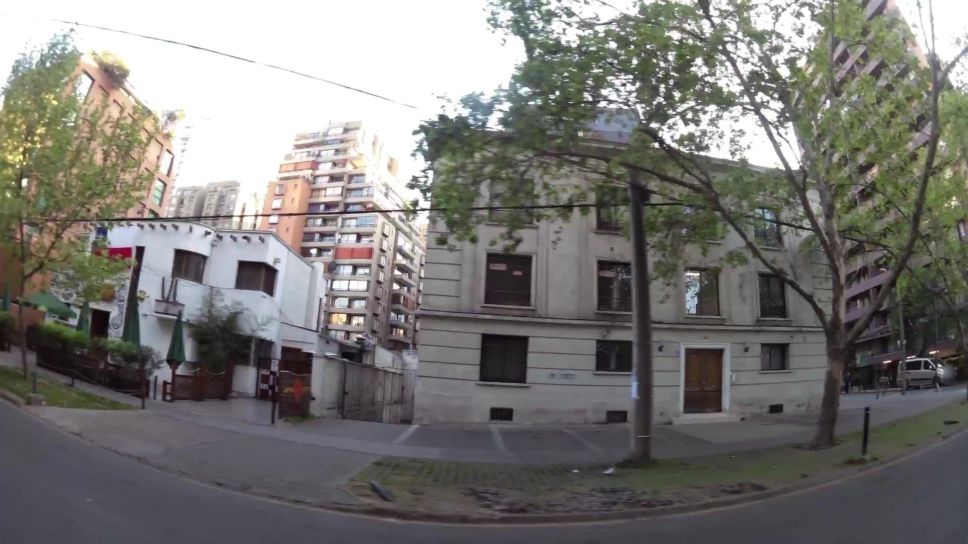 Street view near La Sebastiana Suites, Ñuñoa — © kaartcam (CC BY-SA · Mapillary)
