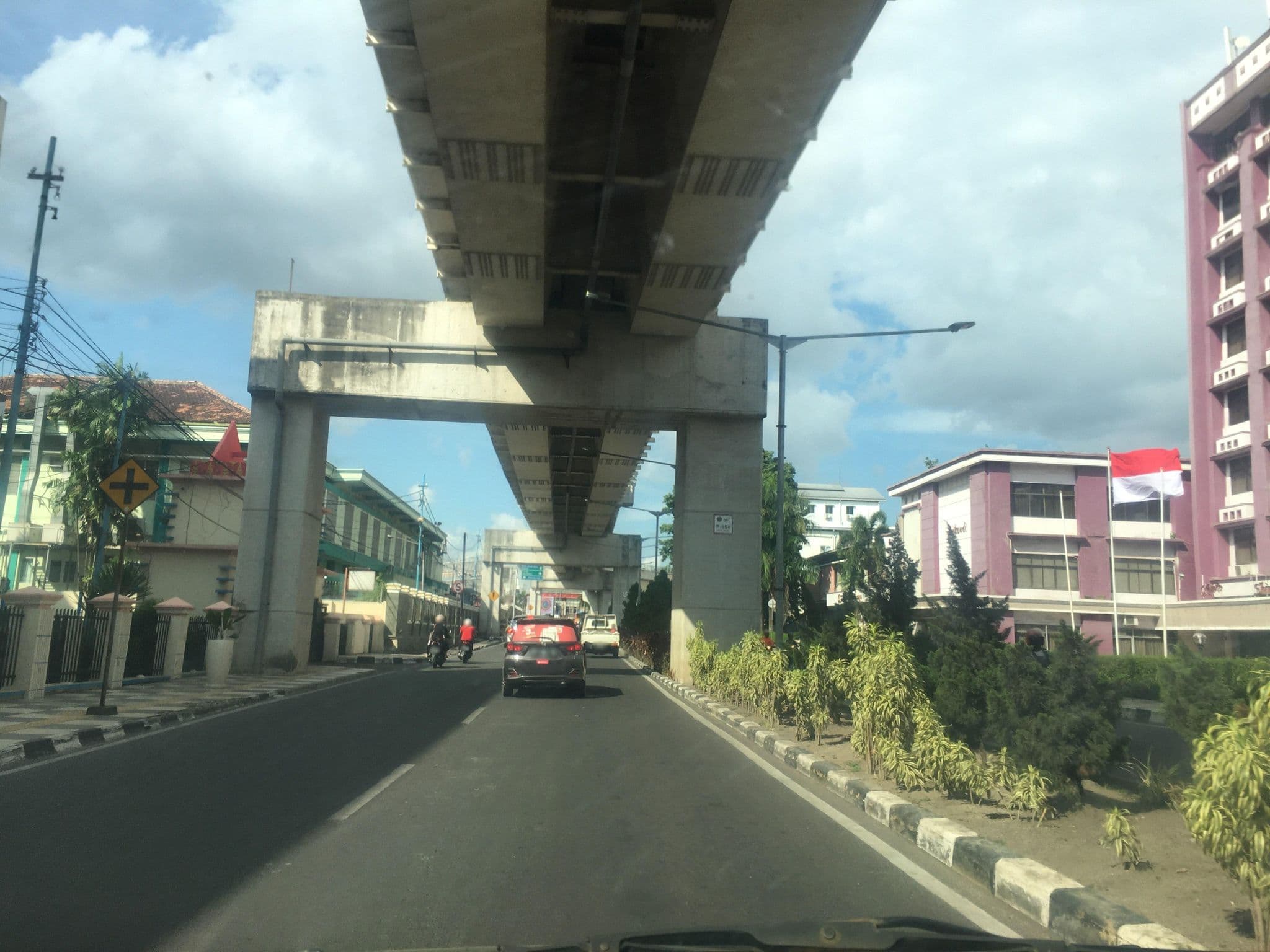 Street view near Hotel Sanjaya, Palembang — © rbelladinak_kaart (CC BY-SA · Mapillary)