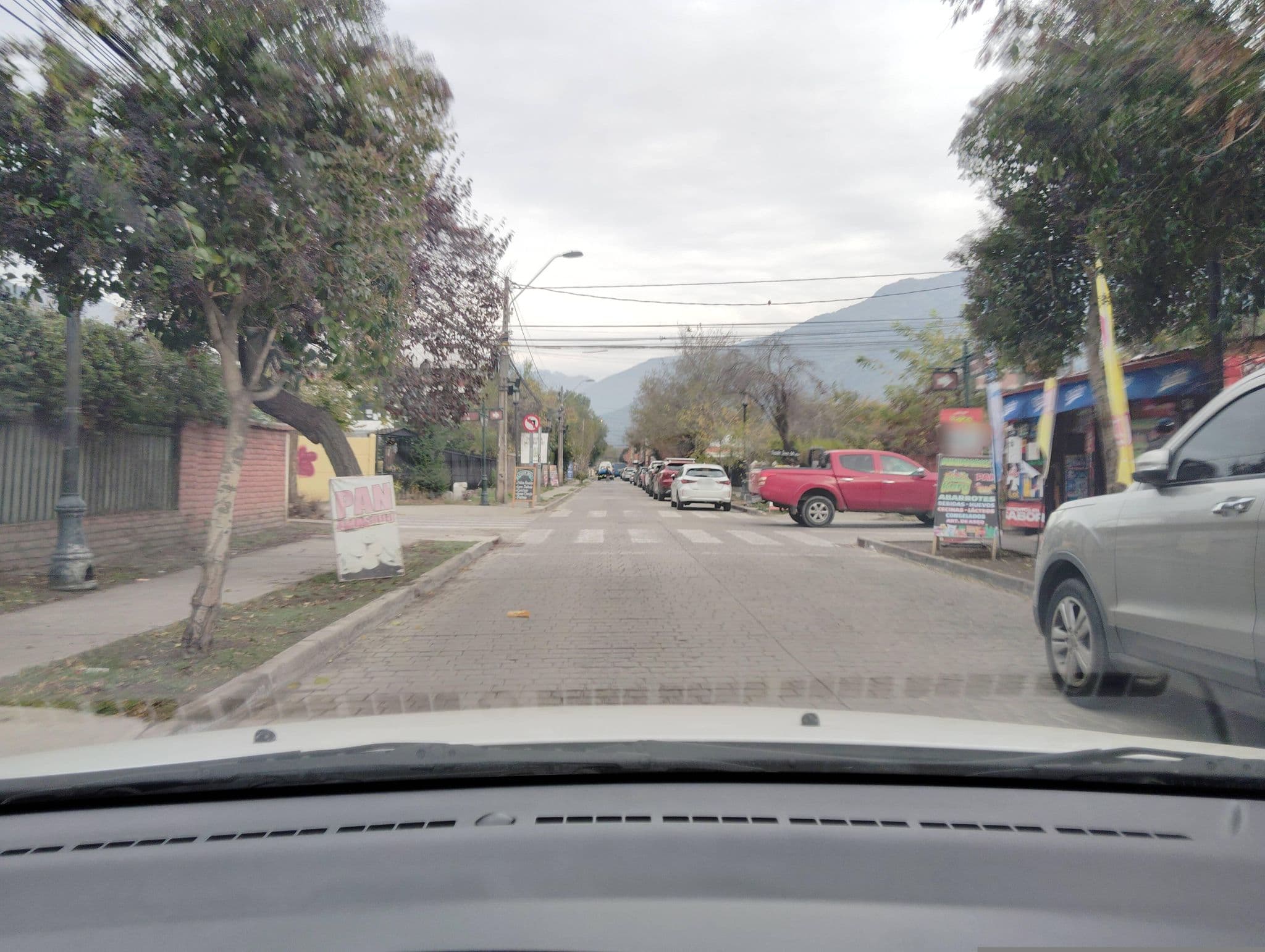 Street view near Terrandino Hostel, San José de Maipo — © ariellopez (CC BY-SA · Mapillary)