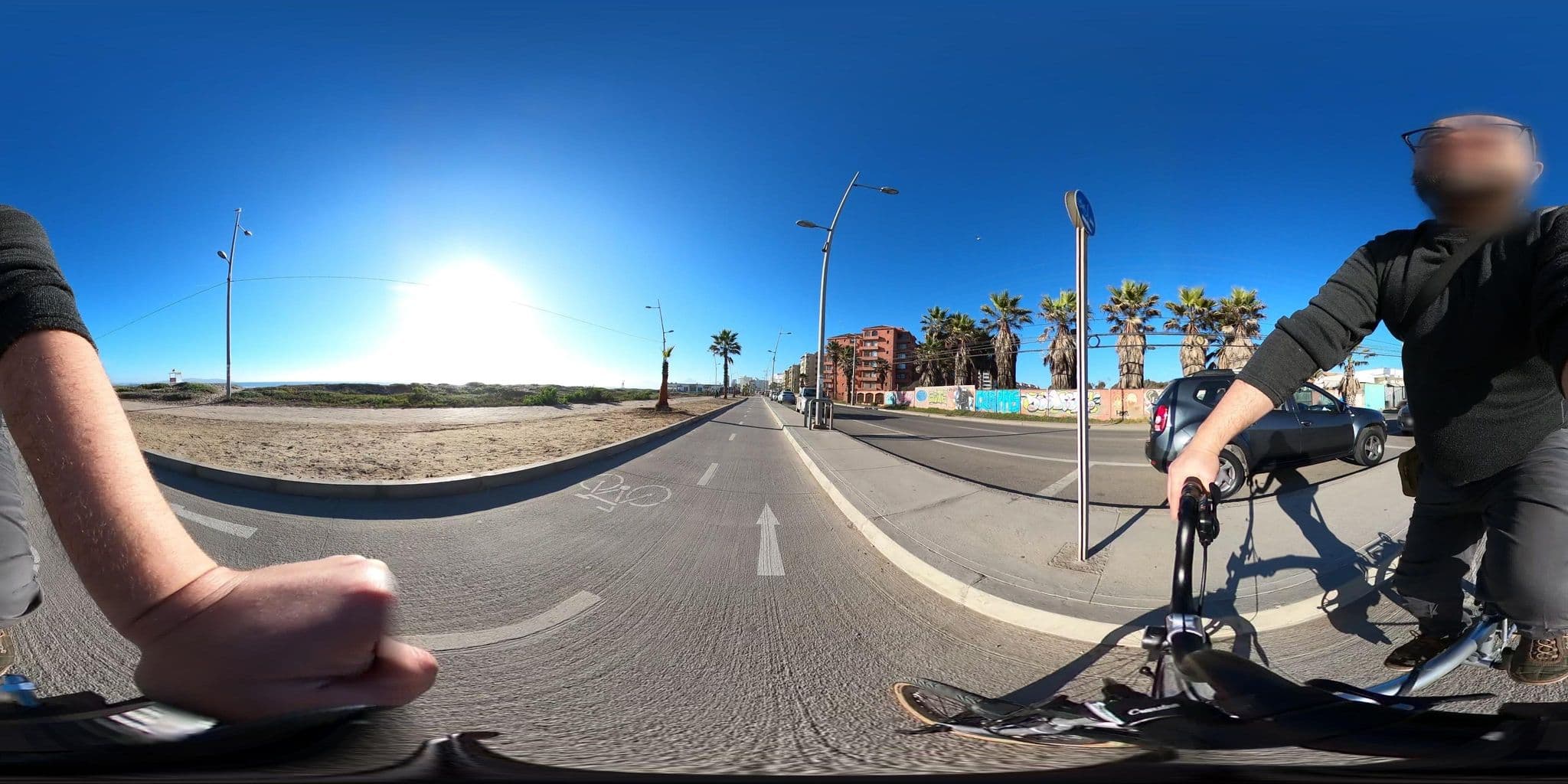 Street view near Hotel Santa Bárbara, La Serena — © ariellopez (CC BY-SA · Mapillary)
