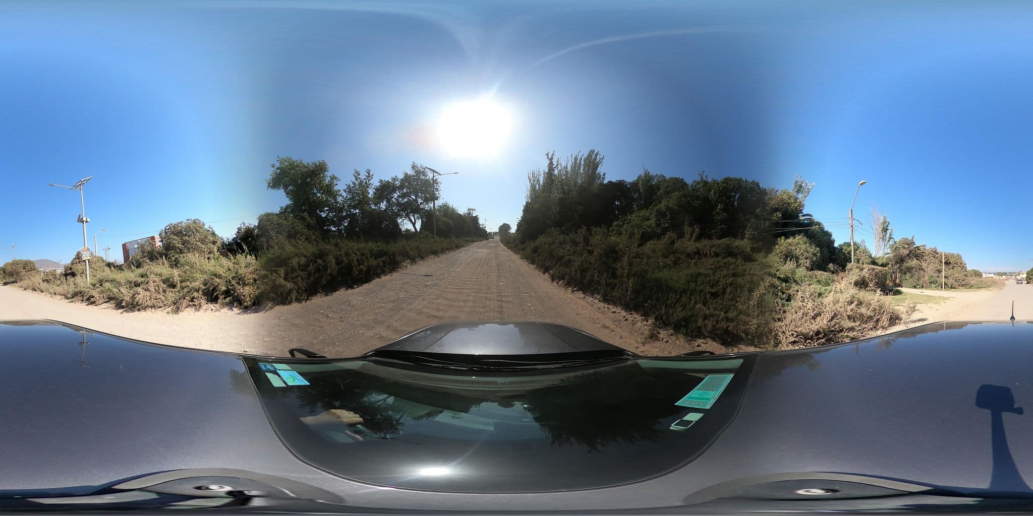 Street view near Hostal El Arbol Beach, La Serena — © Kaart_Local (CC BY-SA · Mapillary)