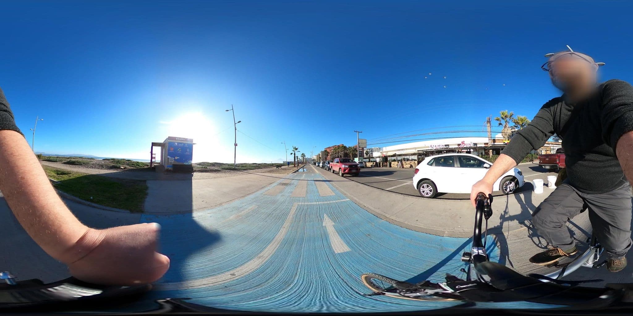 Street view near Cabañas Les Mouettes, La Serena — © ariellopez (CC BY-SA · Mapillary)
