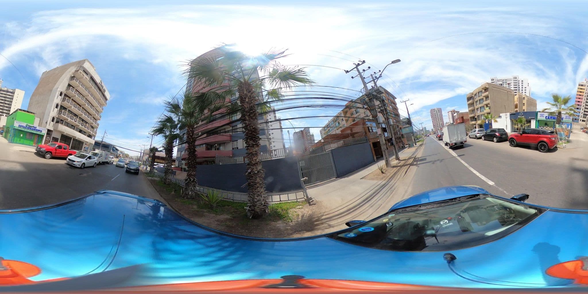 Street view near Departamento Costa Azul, Iquique — © SolutivaSistemas (CC BY-SA · Mapillary)