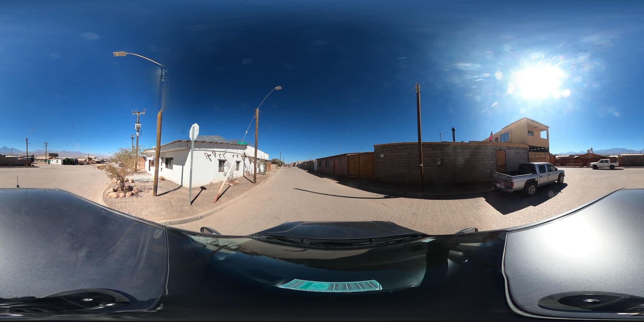 Street view near Hostal Incanorth, San Pedro de Atacama — © Kaart_Local (CC BY-SA · Mapillary)