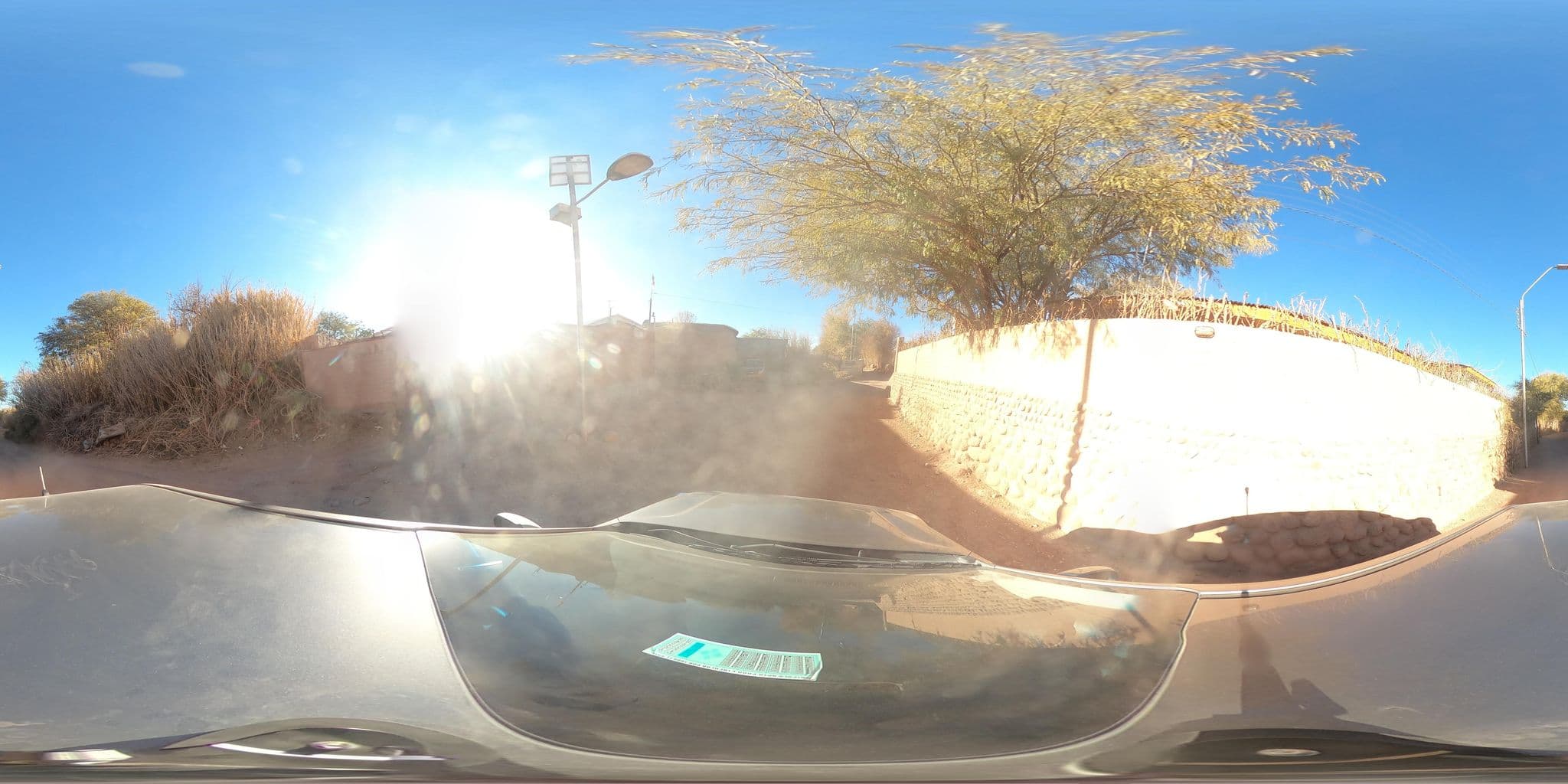 Street view near Hostal Amigo Lucho, San Pedro de Atacama — © Kaart_Local (CC BY-SA · Mapillary)