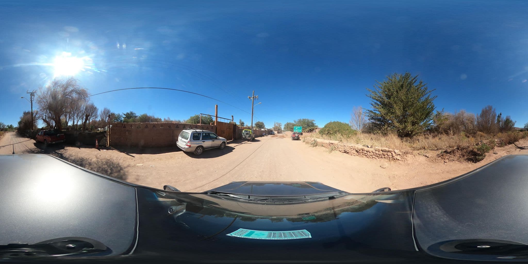 Street view near Hostal Terracota, San Pedro de Atacama — © Kaart_Local (CC BY-SA · Mapillary)