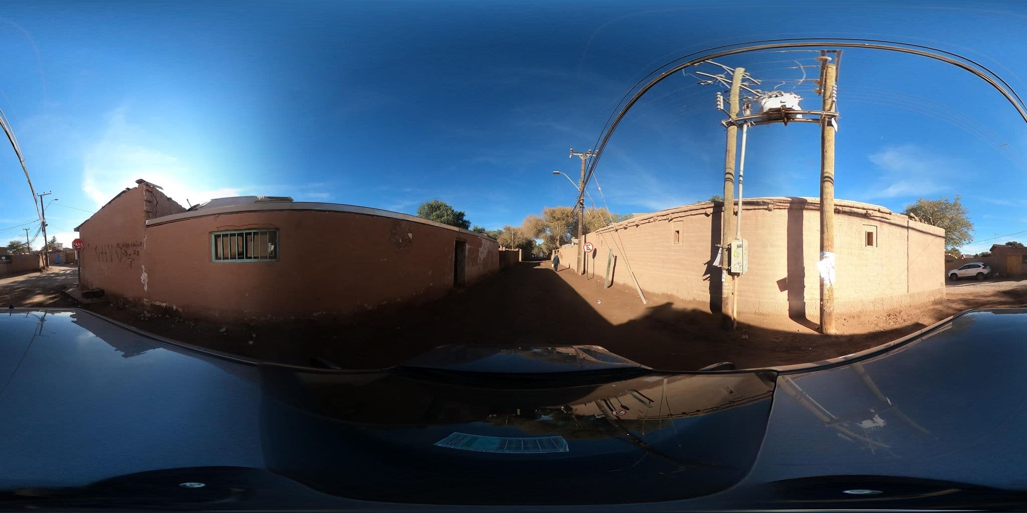 Street view near Hostal Lickana, San Pedro de Atacama — © Kaart_Local (CC BY-SA · Mapillary)