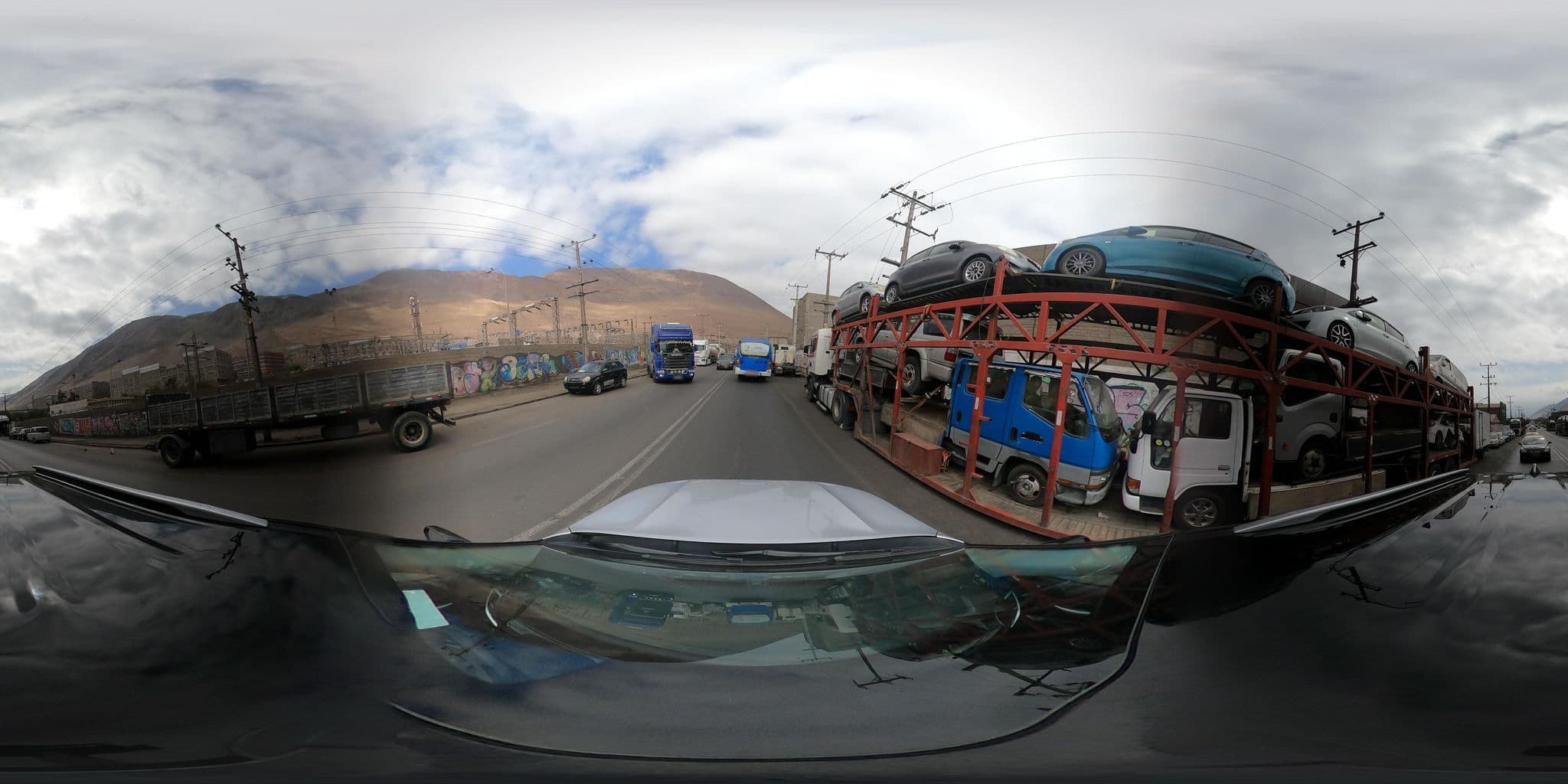 Street view near Tsunami Motel, Iquique — © Kaart_Local (CC BY-SA · Mapillary)