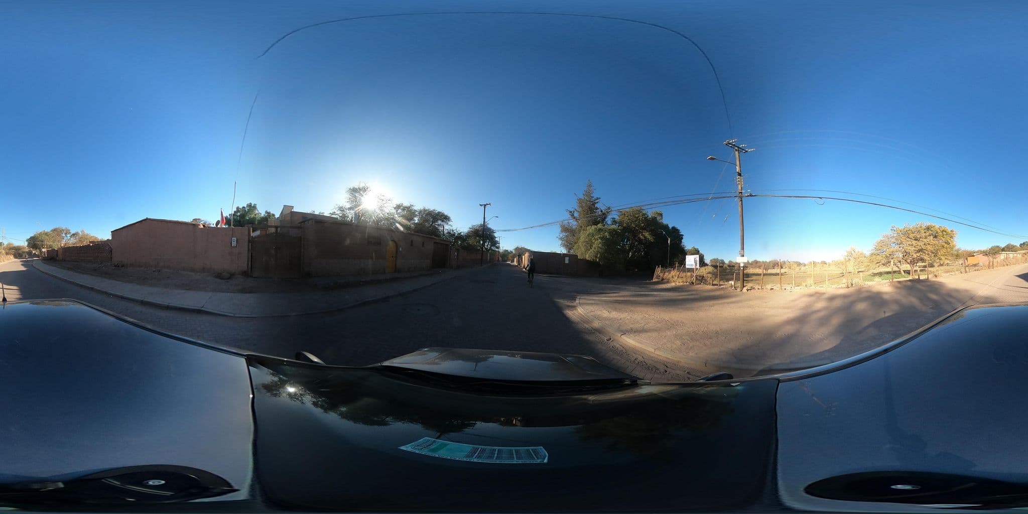 Street view near Hostal Vilama, San Pedro de Atacama — © Kaart_Local (CC BY-SA · Mapillary)