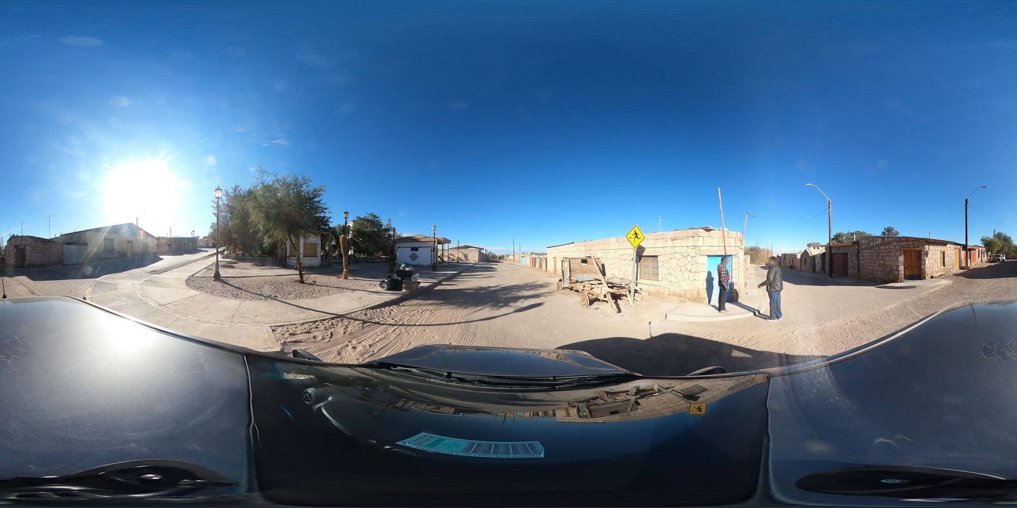 Street view near Hostal San Fernando, San Pedro de Atacama — © Kaart_Local (CC BY-SA · Mapillary)