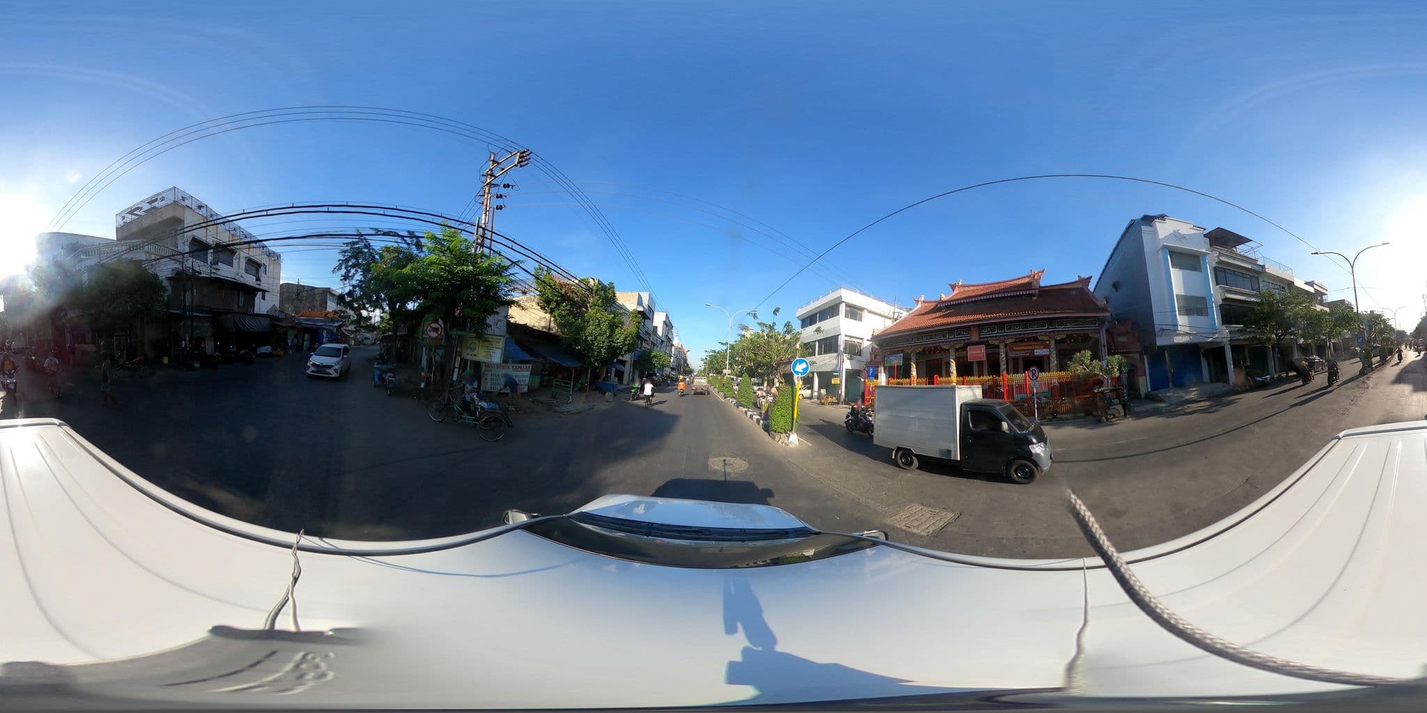 Street view near Ganefo, Surabaya