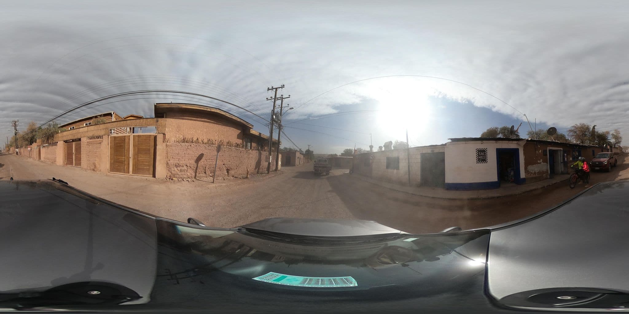 Street view near Inti Para Hostel, San Pedro de Atacama — © Kaart_Local (CC BY-SA · Mapillary)