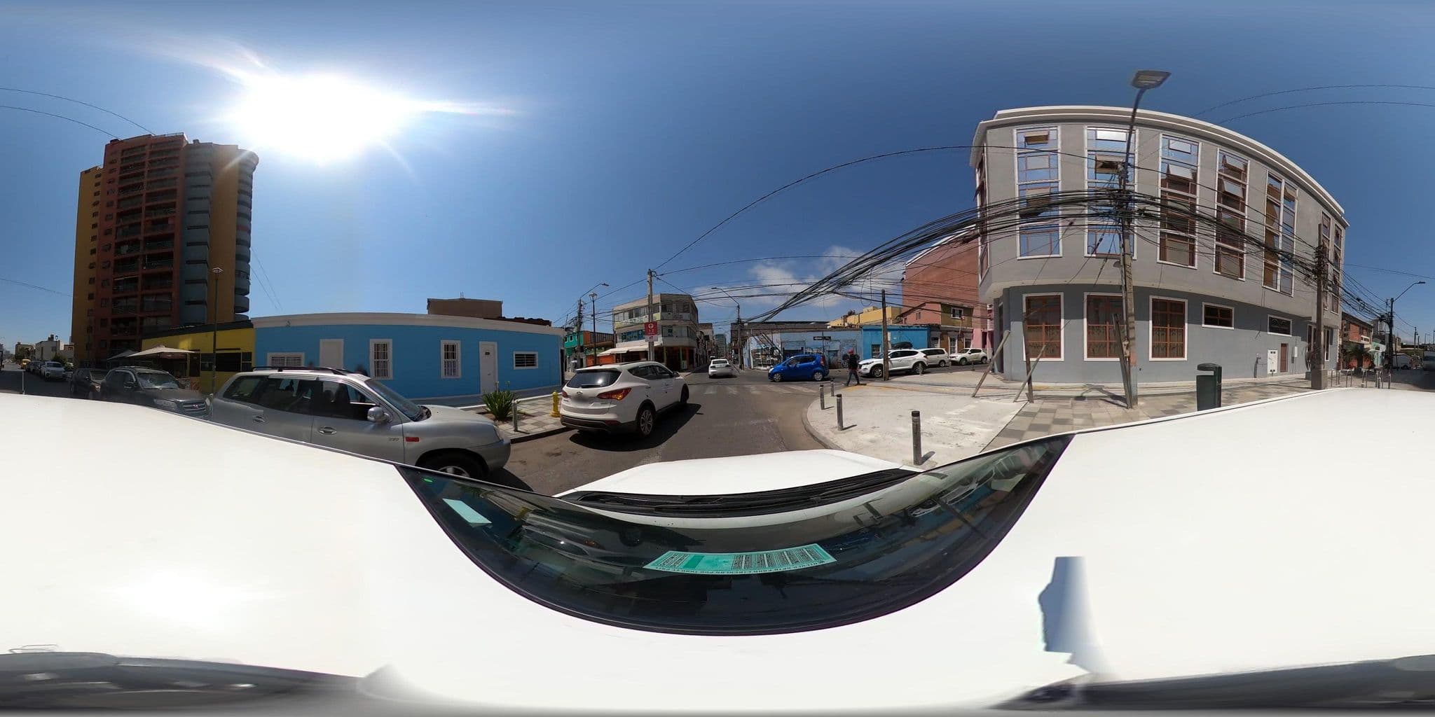 Street view near Hotel Jham, Iquique — © SolutivaSistemas (CC BY-SA · Mapillary)