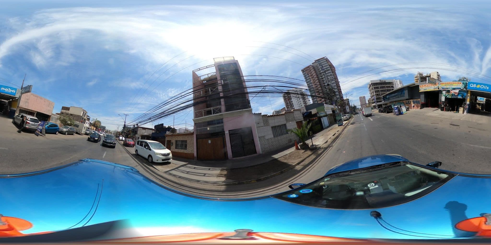Street view near Motel Cupido, Iquique — © SolutivaSistemas (CC BY-SA · Mapillary)