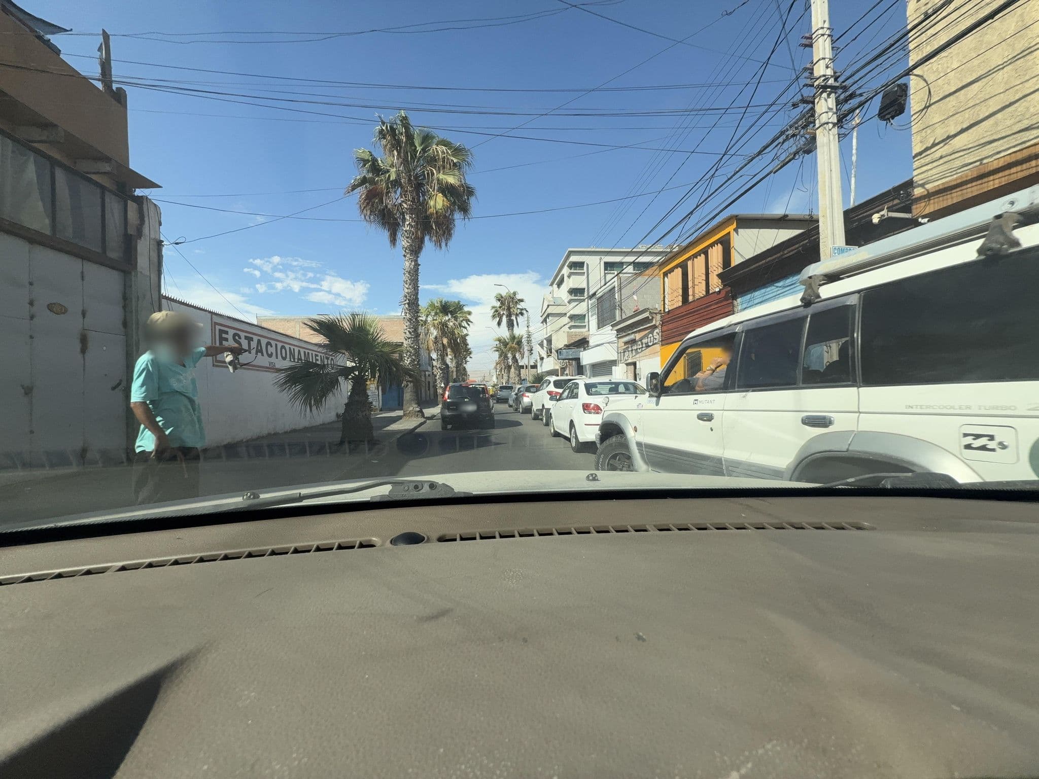 Street view near Arica Surf House Hostel, Arica — © contrerasalcalde (CC BY-SA · Mapillary)