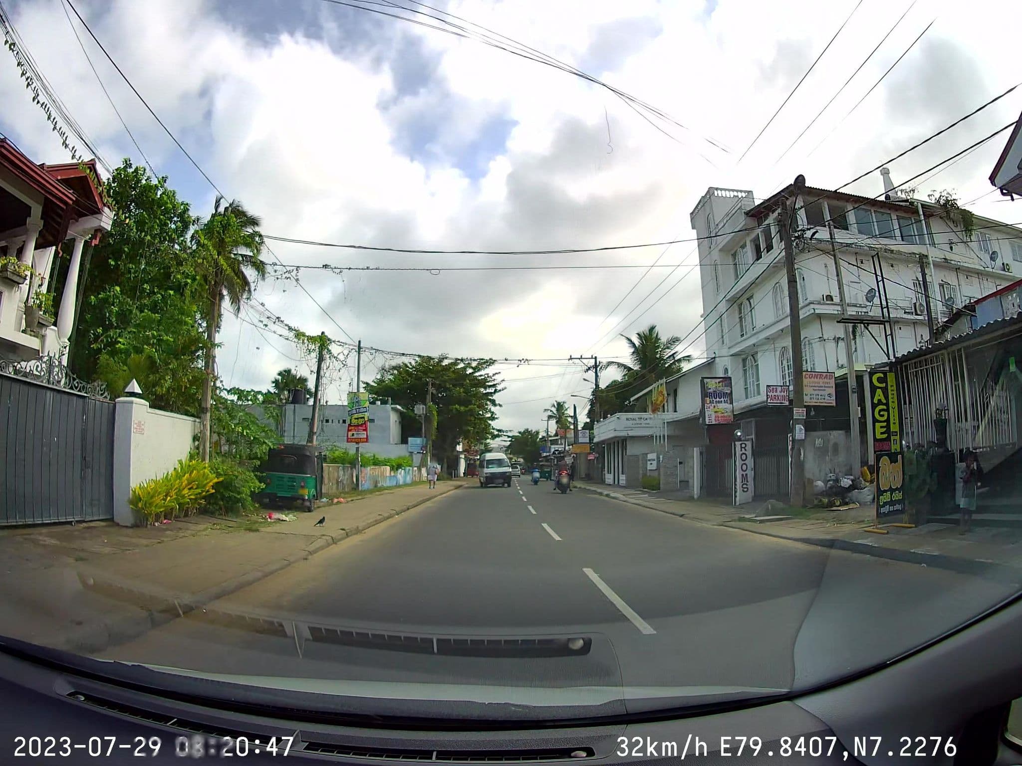 Street view near Seajoy, Negombo — © sahanbsb (CC BY-SA · Mapillary)