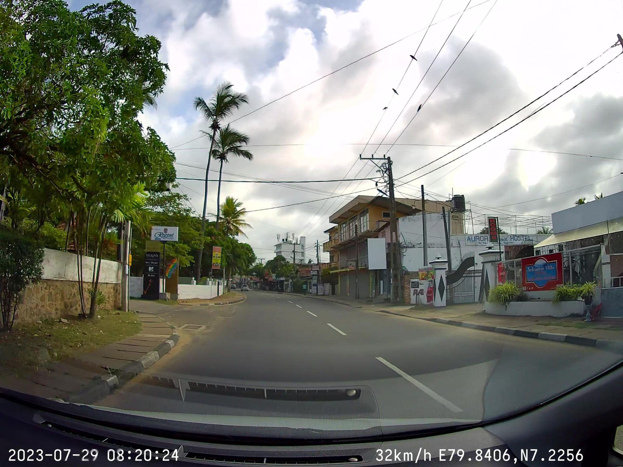 Street view near Bechstar Hotel, Negombo — © sahanbsb (CC BY-SA · Mapillary)