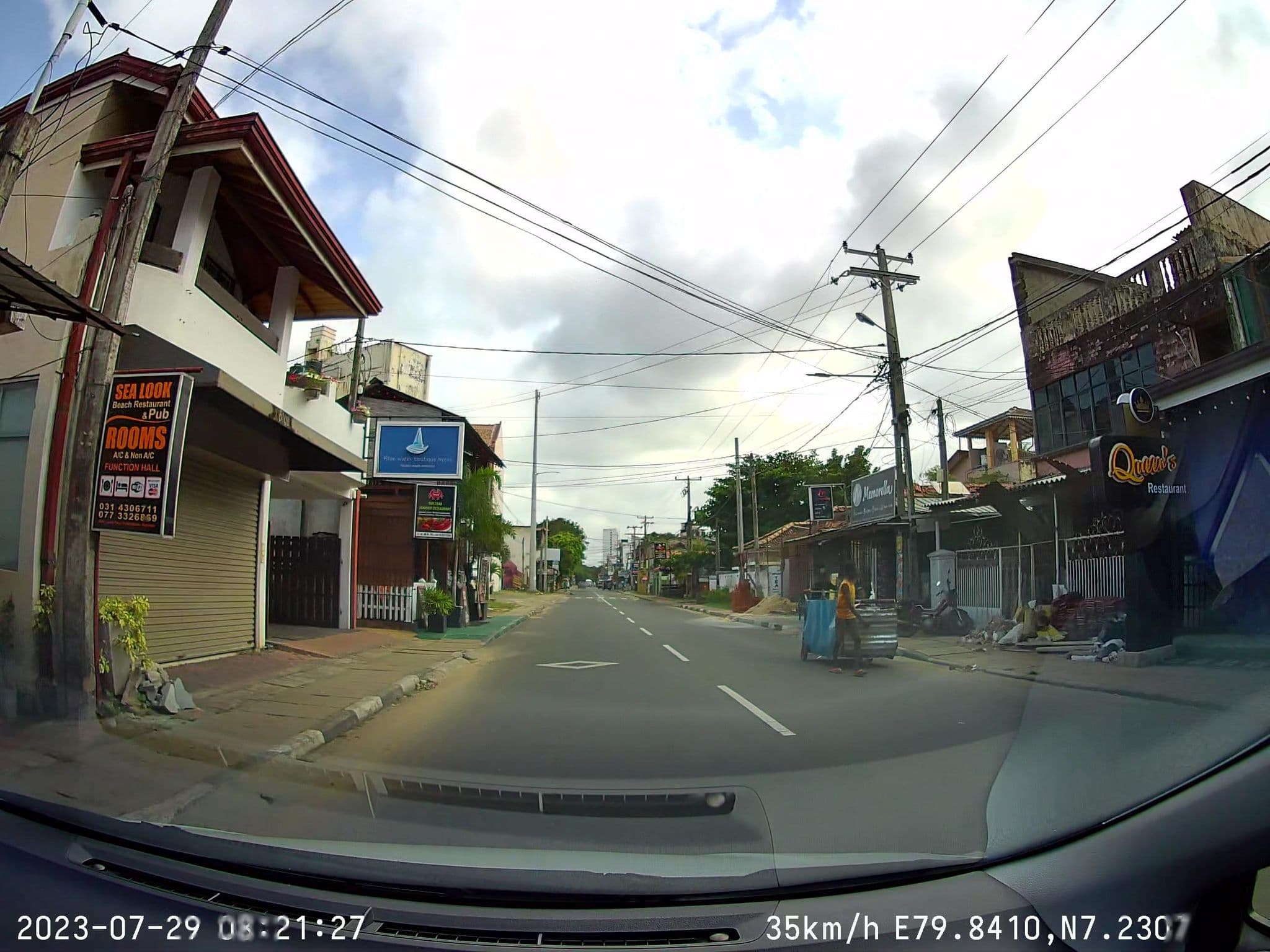 Street view near The Suite 262, Negombo — © sahanbsb (CC BY-SA · Mapillary)
