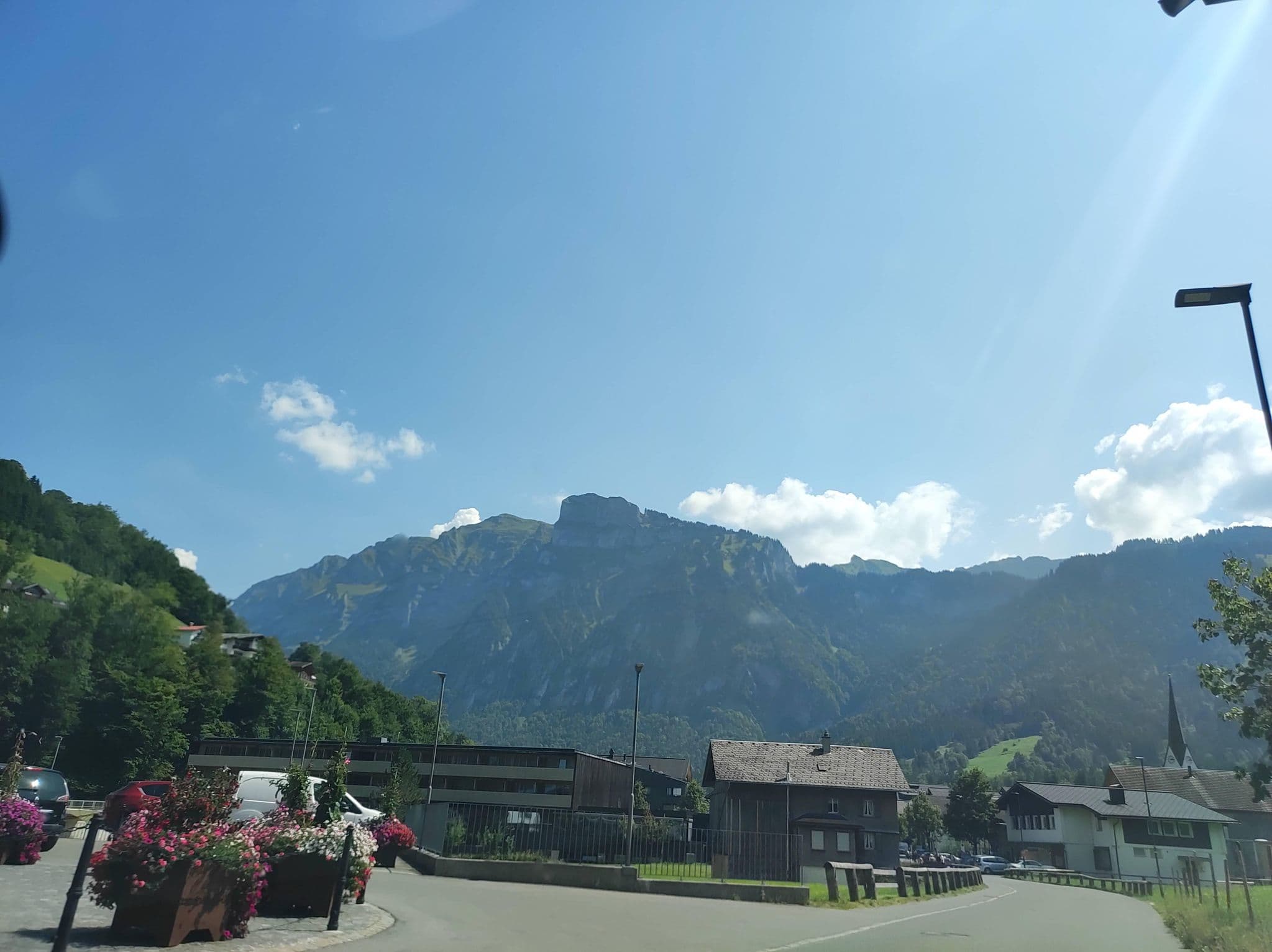 Street view near Hotel Kreuz, Mellau — © msdess (CC BY-SA · Mapillary)