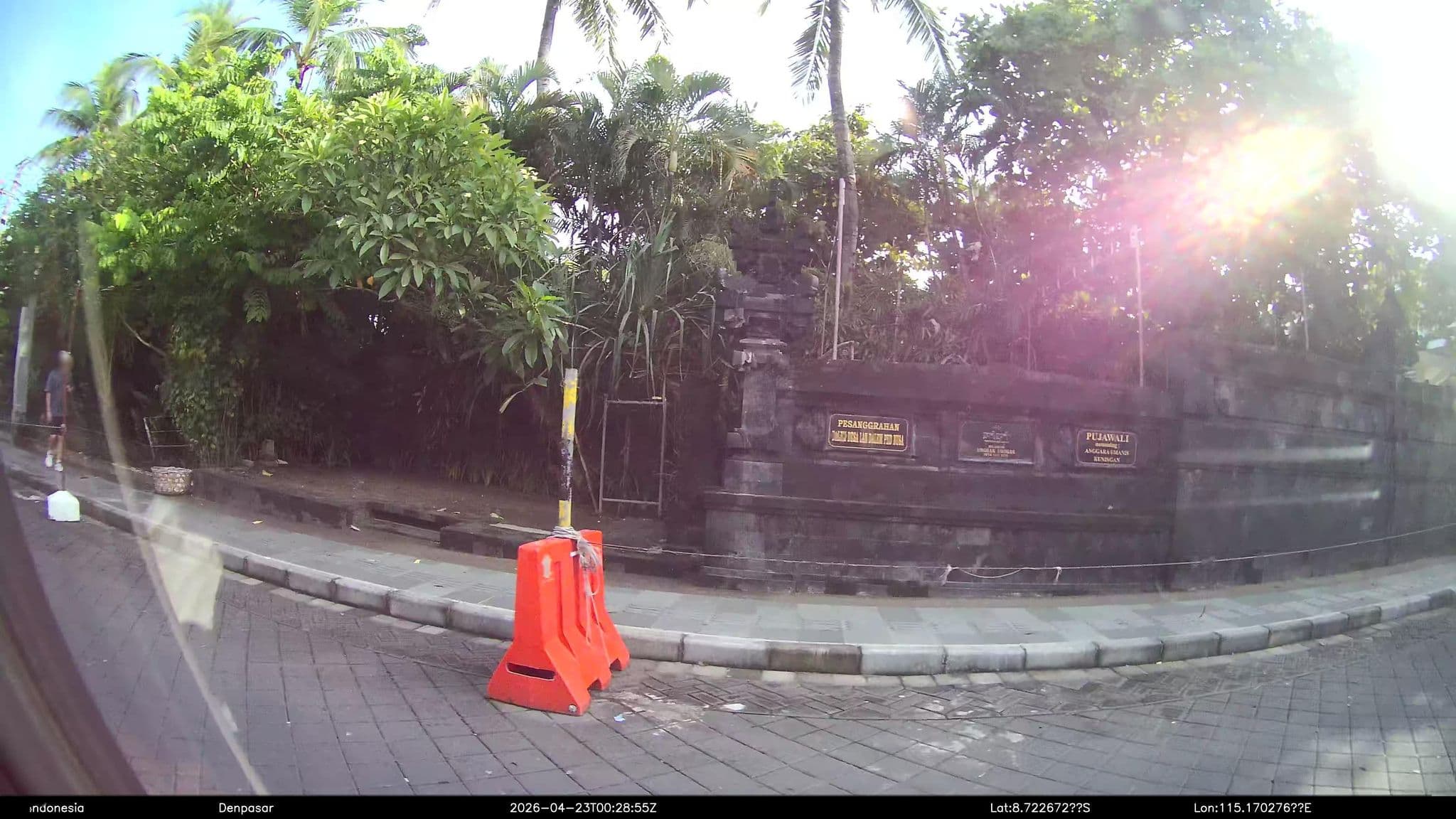 Street view near Hard Rock Hotel Bali, Kuta