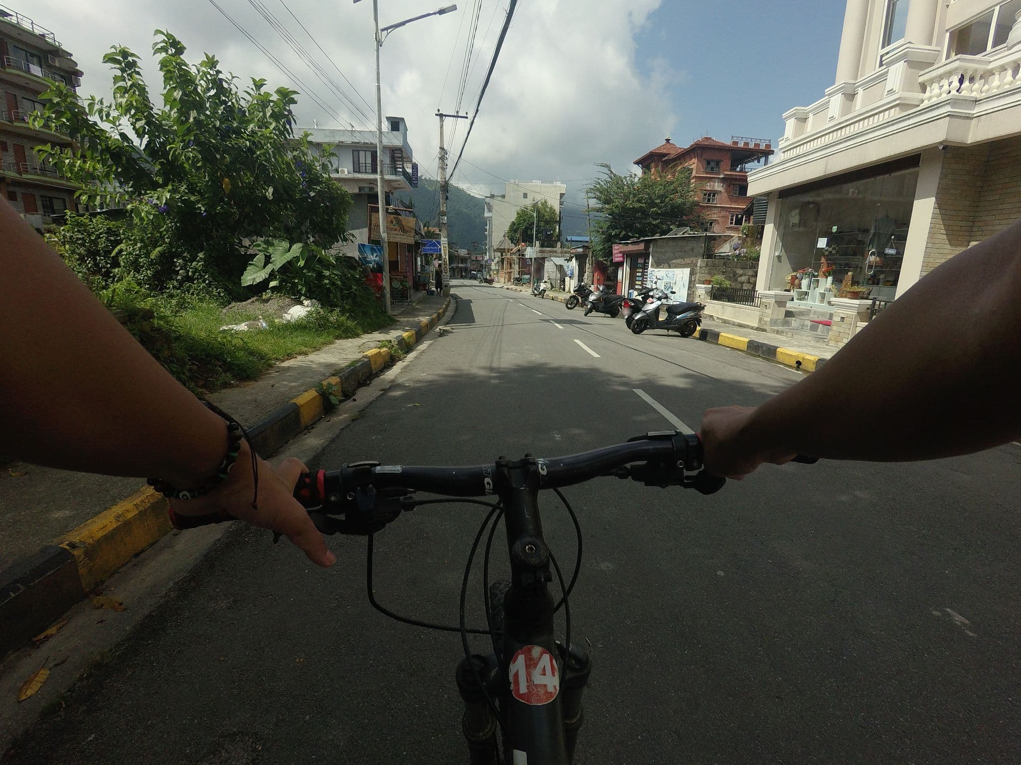 Street view near Da Yatra Courtyard, Pokhara — © GOwin (CC BY-SA · Mapillary)