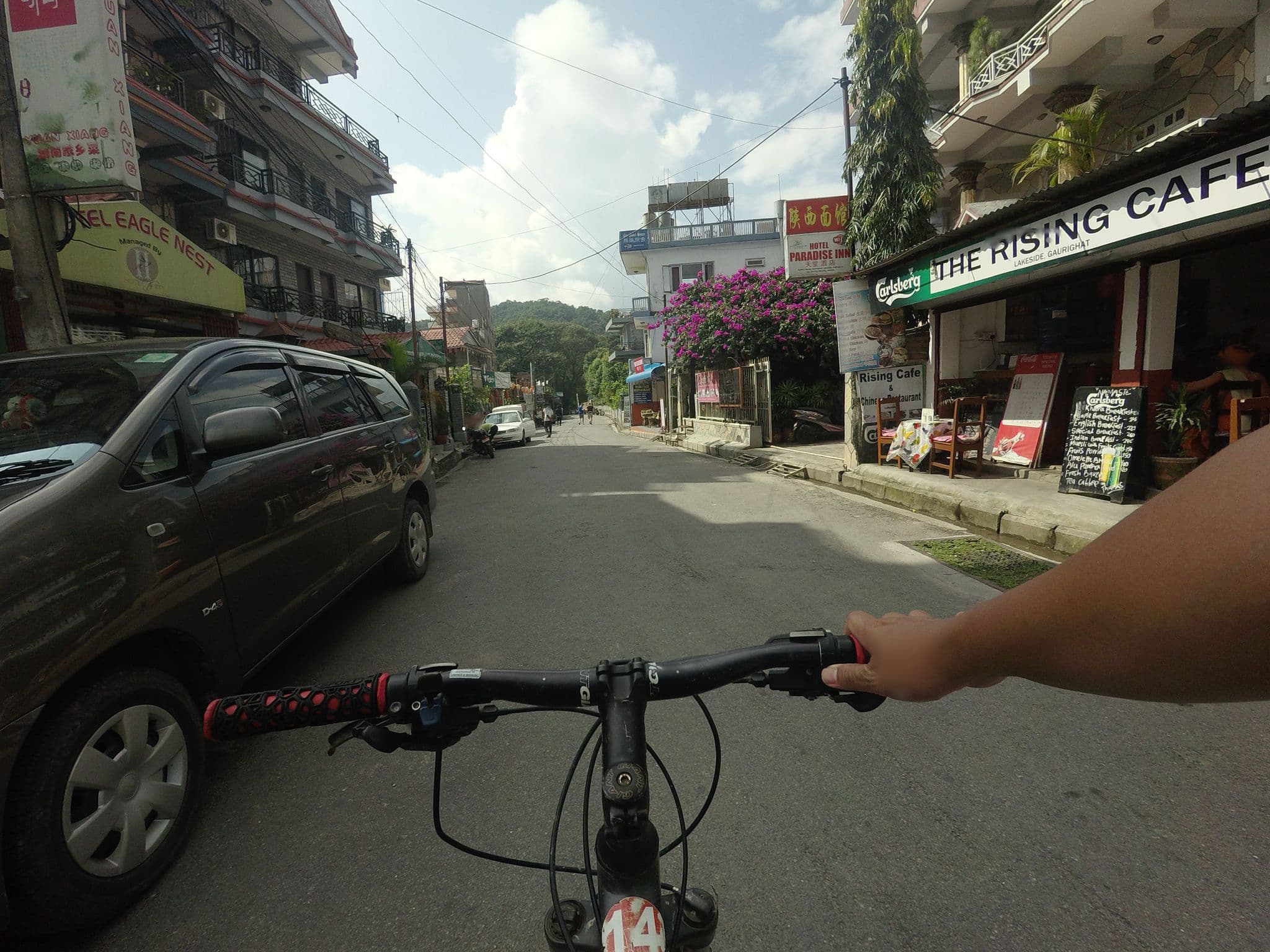 Street view near Hotel Grand Holiday, Pokhara — © GOwin (CC BY-SA · Mapillary)