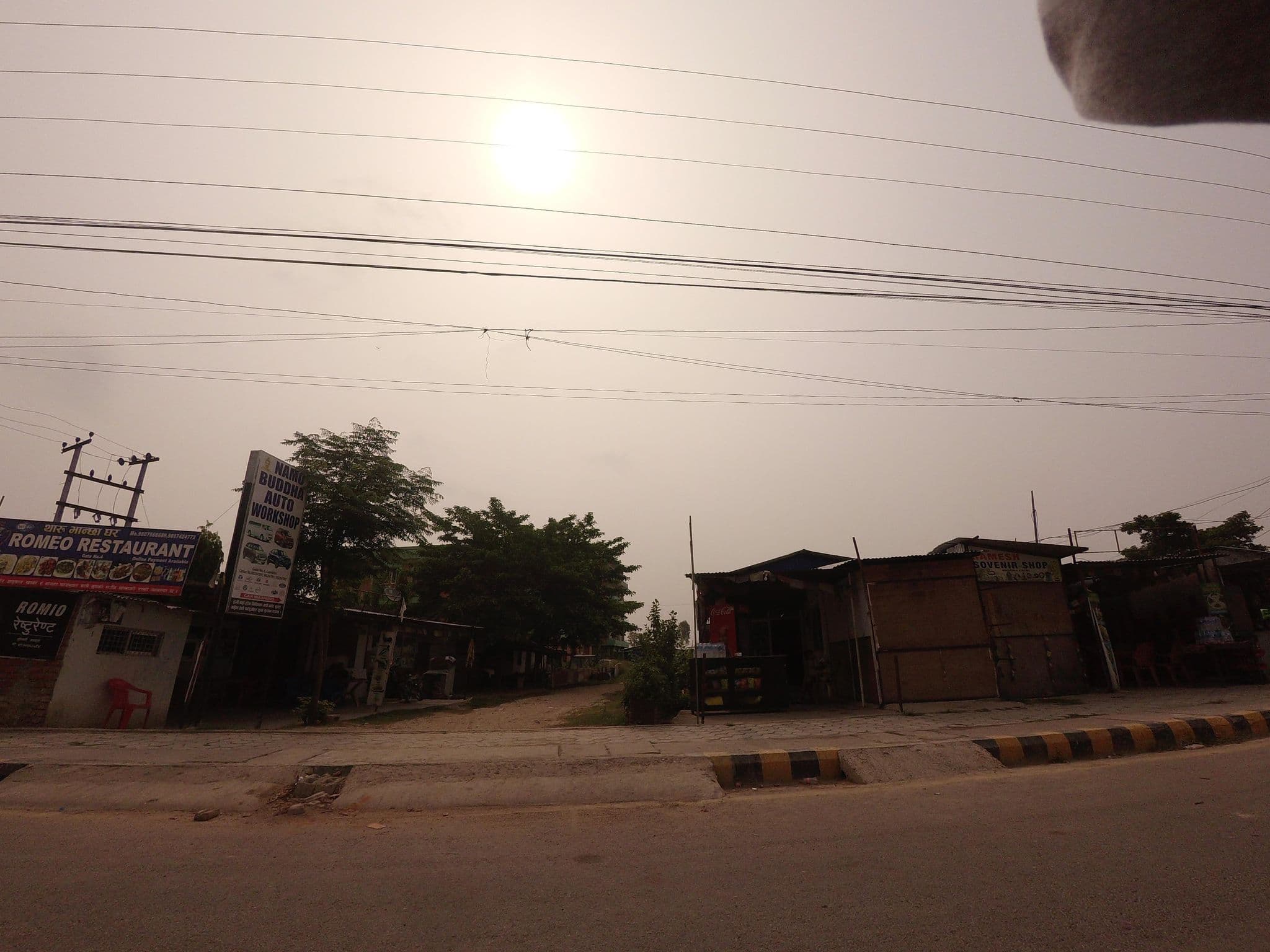 Street view near Lumbini Zambala Hotel, Siddharthanagar — © gauravparajuli09 (CC BY-SA · Mapillary)