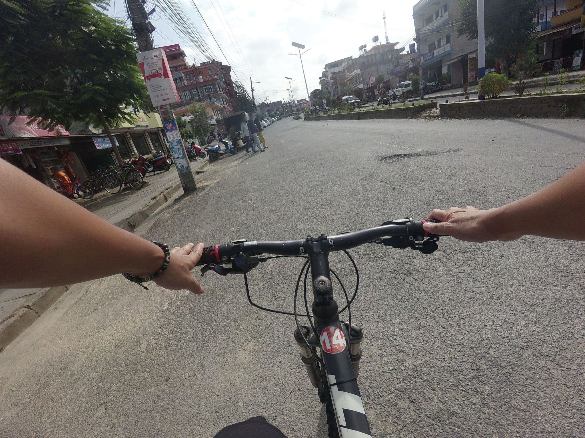 Street view near Hotel deep oasis, Pokhara — © GOwin (CC BY-SA · Mapillary)
