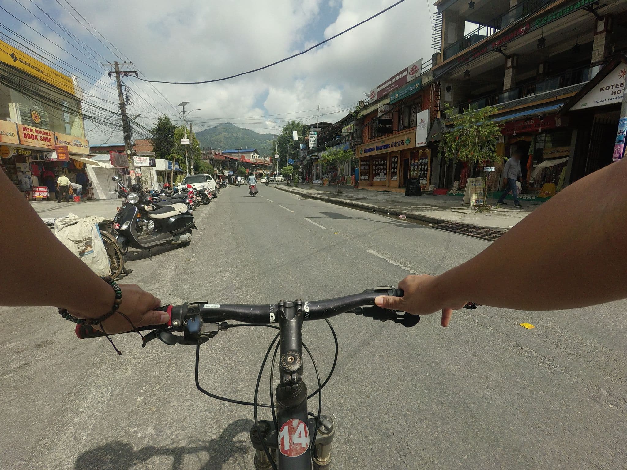 Street view near Kuti Resort, Pokhara — © GOwin (CC BY-SA · Mapillary)