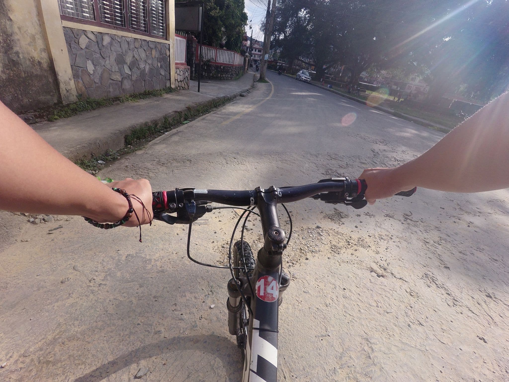 Street view near Calm Tower, Pokhara — © GOwin (CC BY-SA · Mapillary)