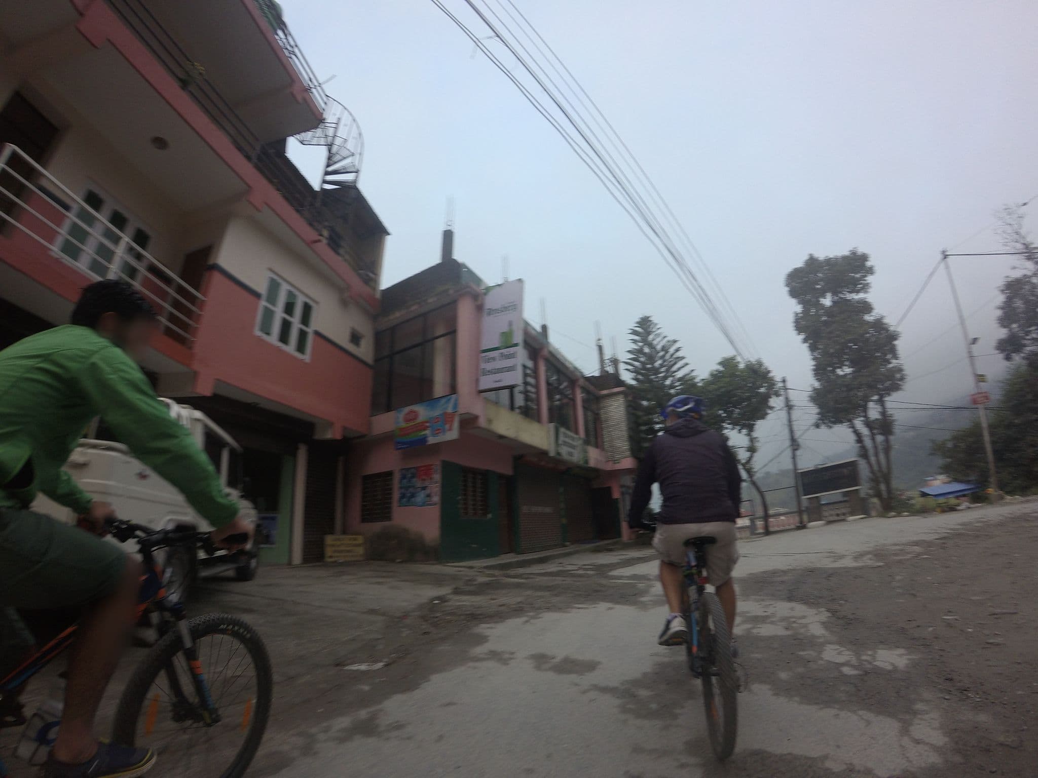 Street view near Fewa View Lodge & Restaurant, Pokhara — © nirabpudasaini (CC BY-SA · Mapillary)