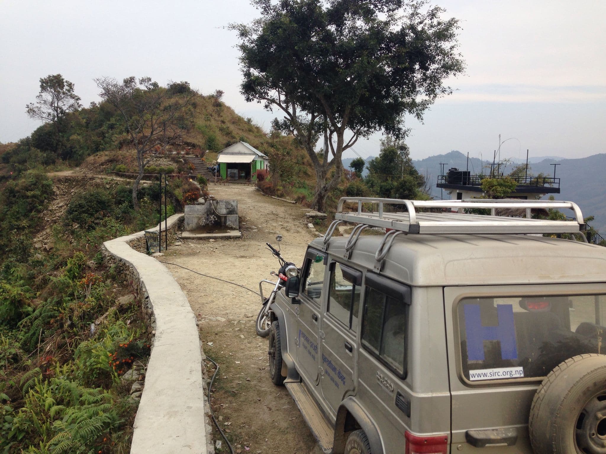 Street view near Sidkhartdkha, Pokhara — © fundacja_geolife (CC BY-SA · Mapillary)