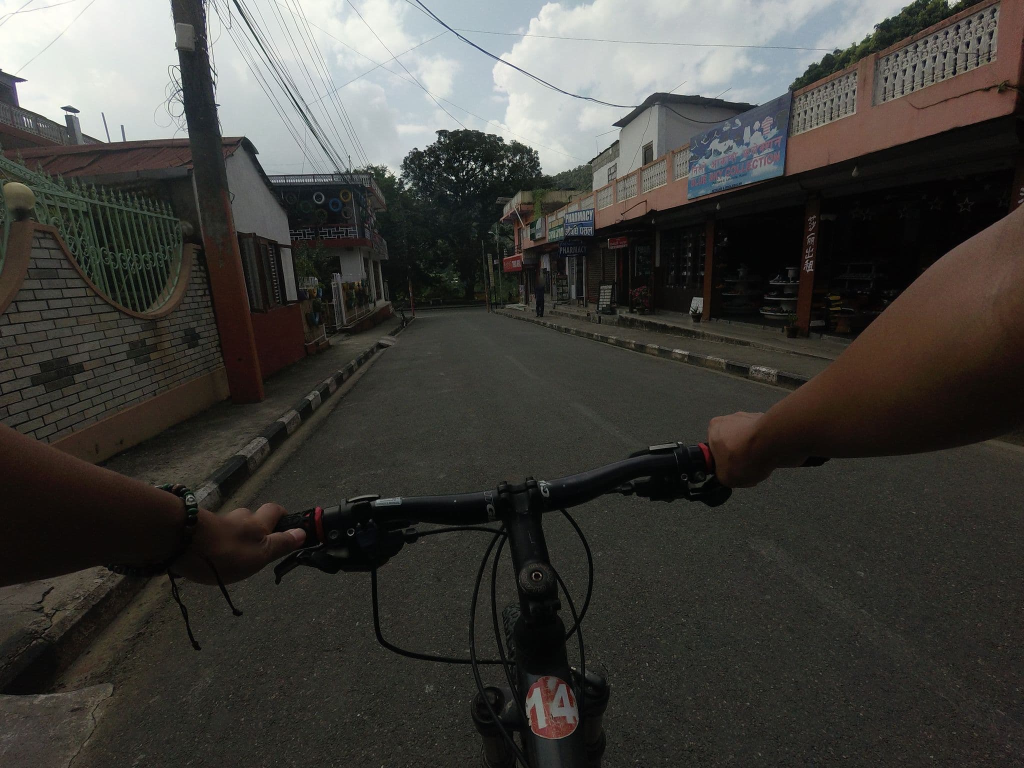 Street view near Hotel Nanohana, Pokhara — © GOwin (CC BY-SA · Mapillary)