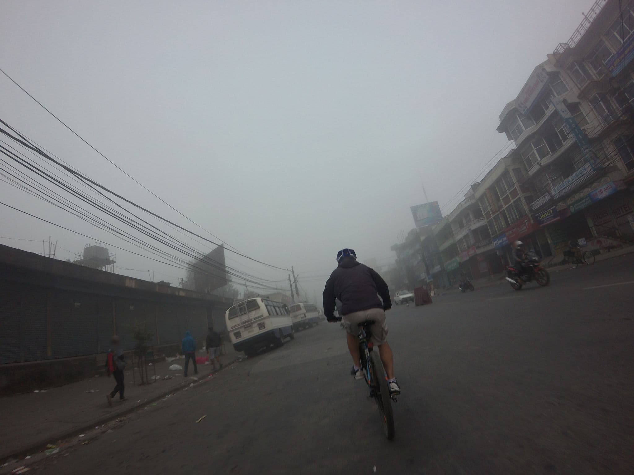 Street view near Hotel Nil Kamal, Pokhara — © nirabpudasaini (CC BY-SA · Mapillary)